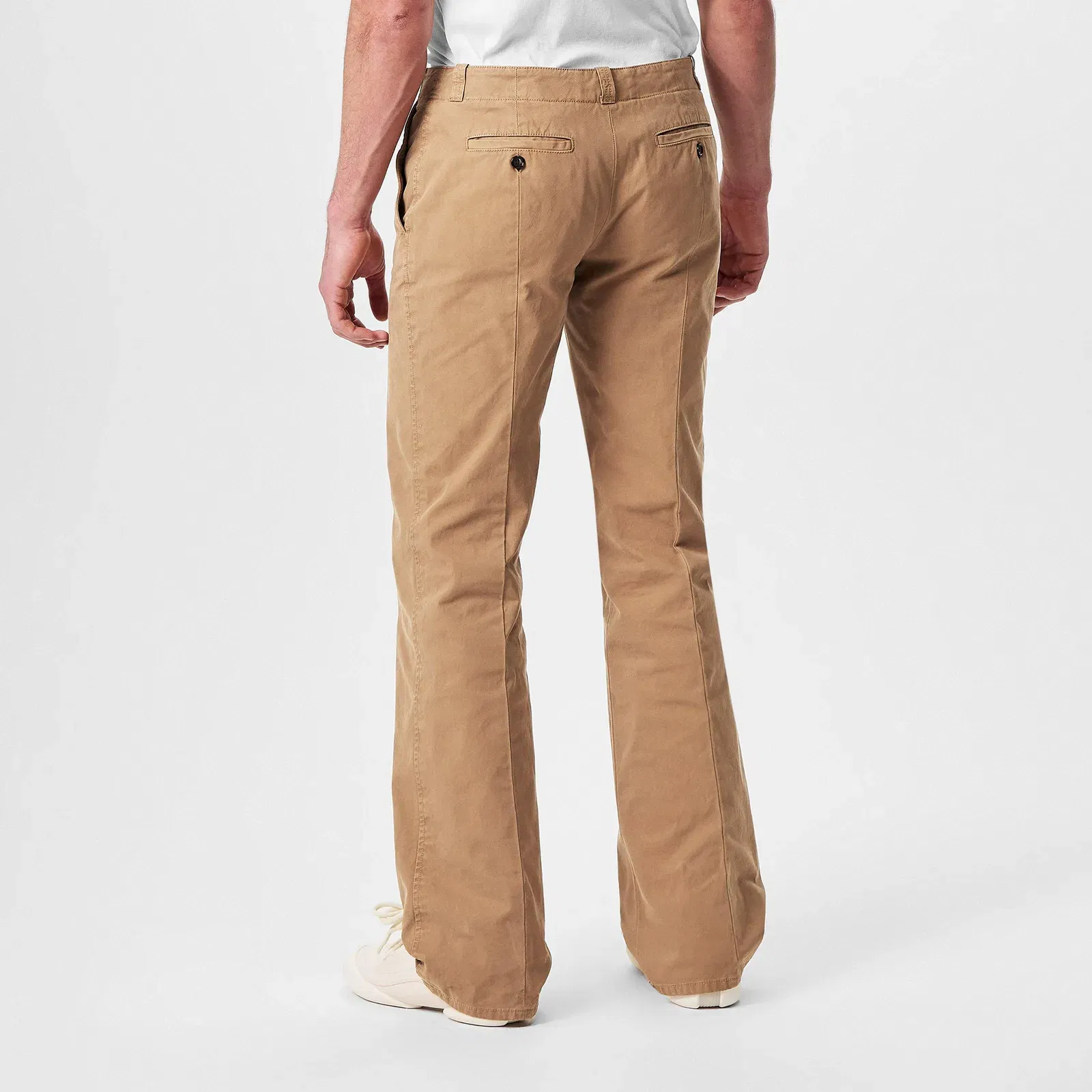Alex Bumster Low-Rise Tailored Fit Chinos