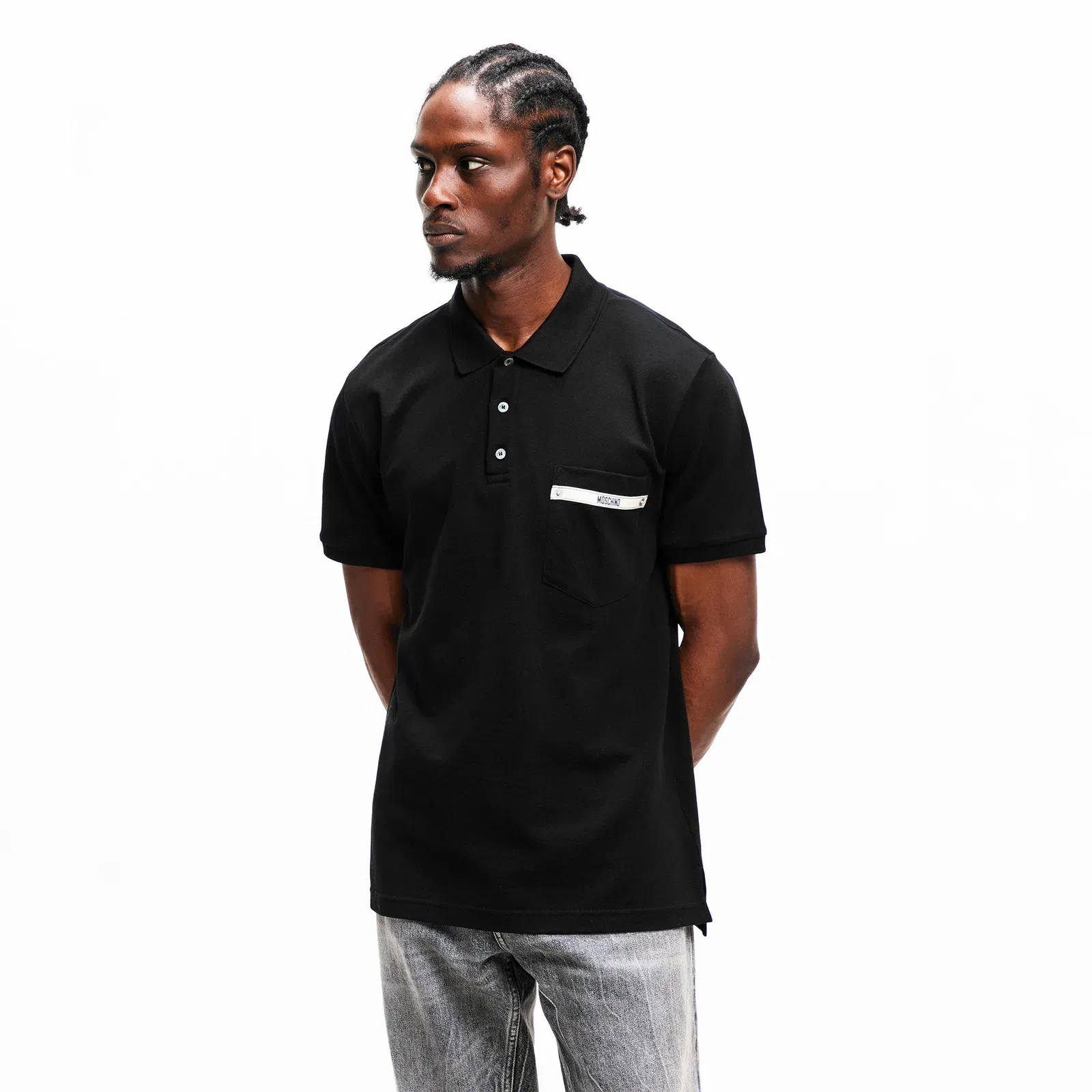 Tape Short Sleeve Polo Shirt
