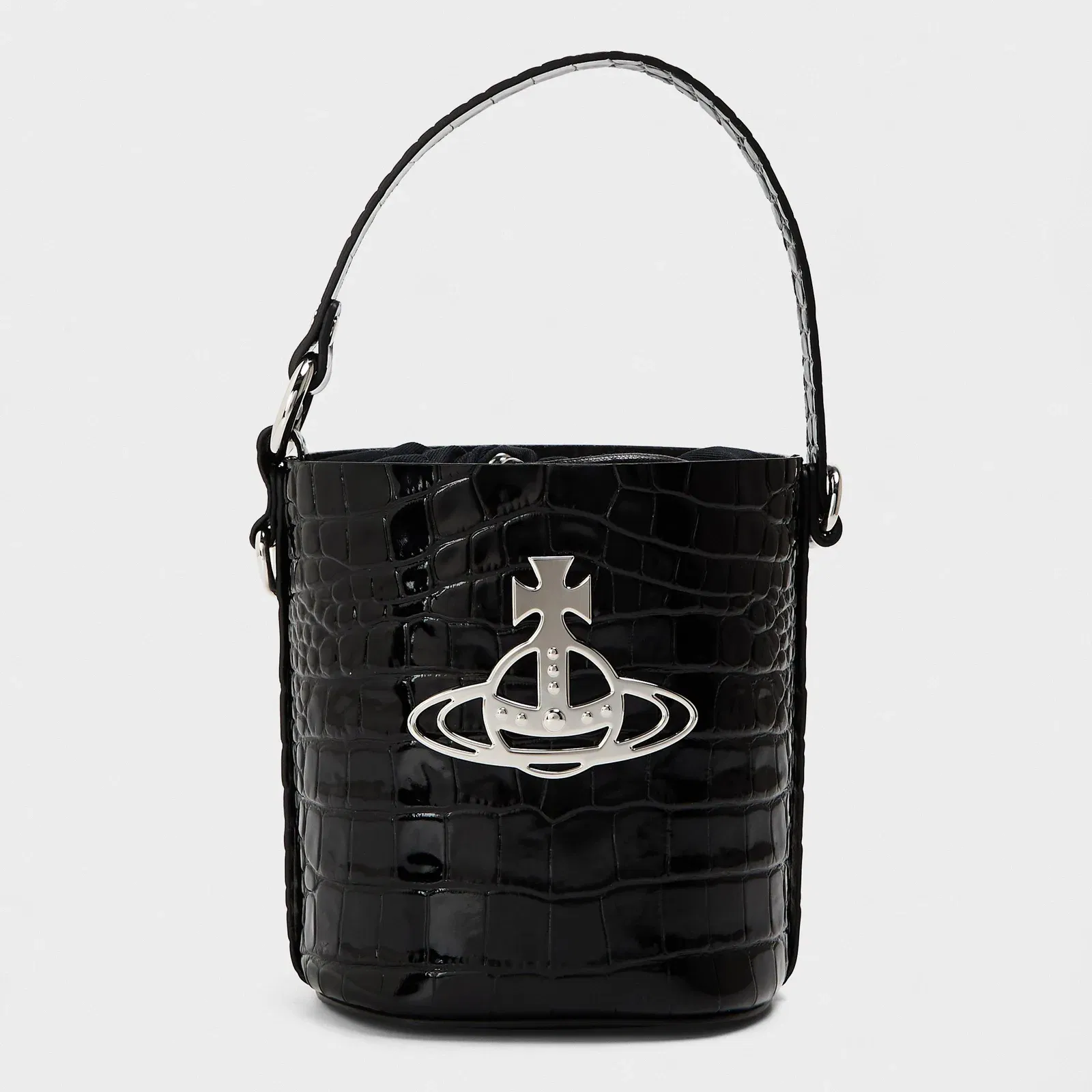 Viv Daisy Croc Bucket Bag