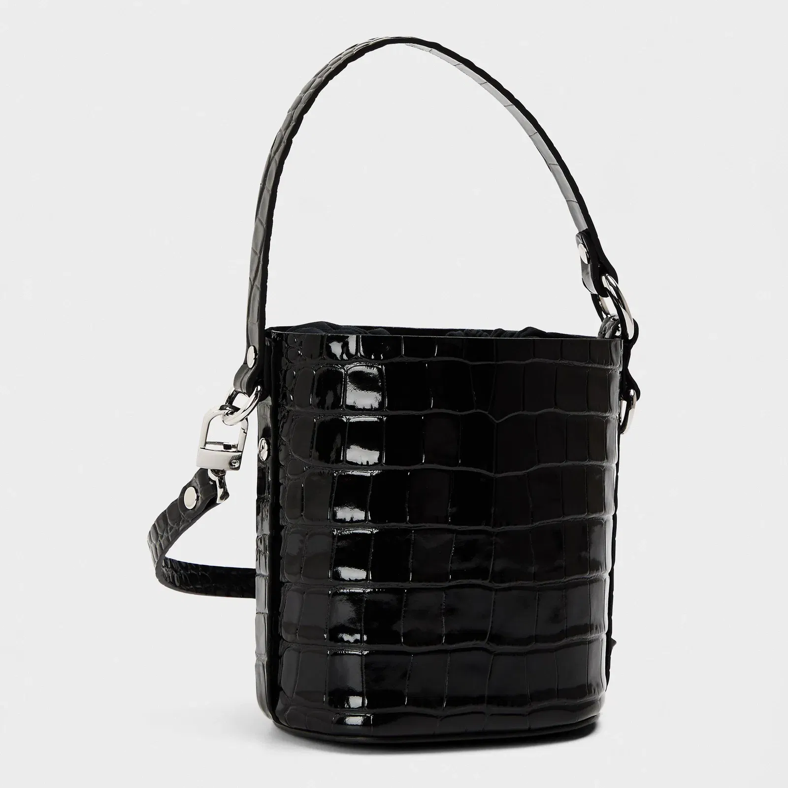Viv Daisy Croc Bucket Bag