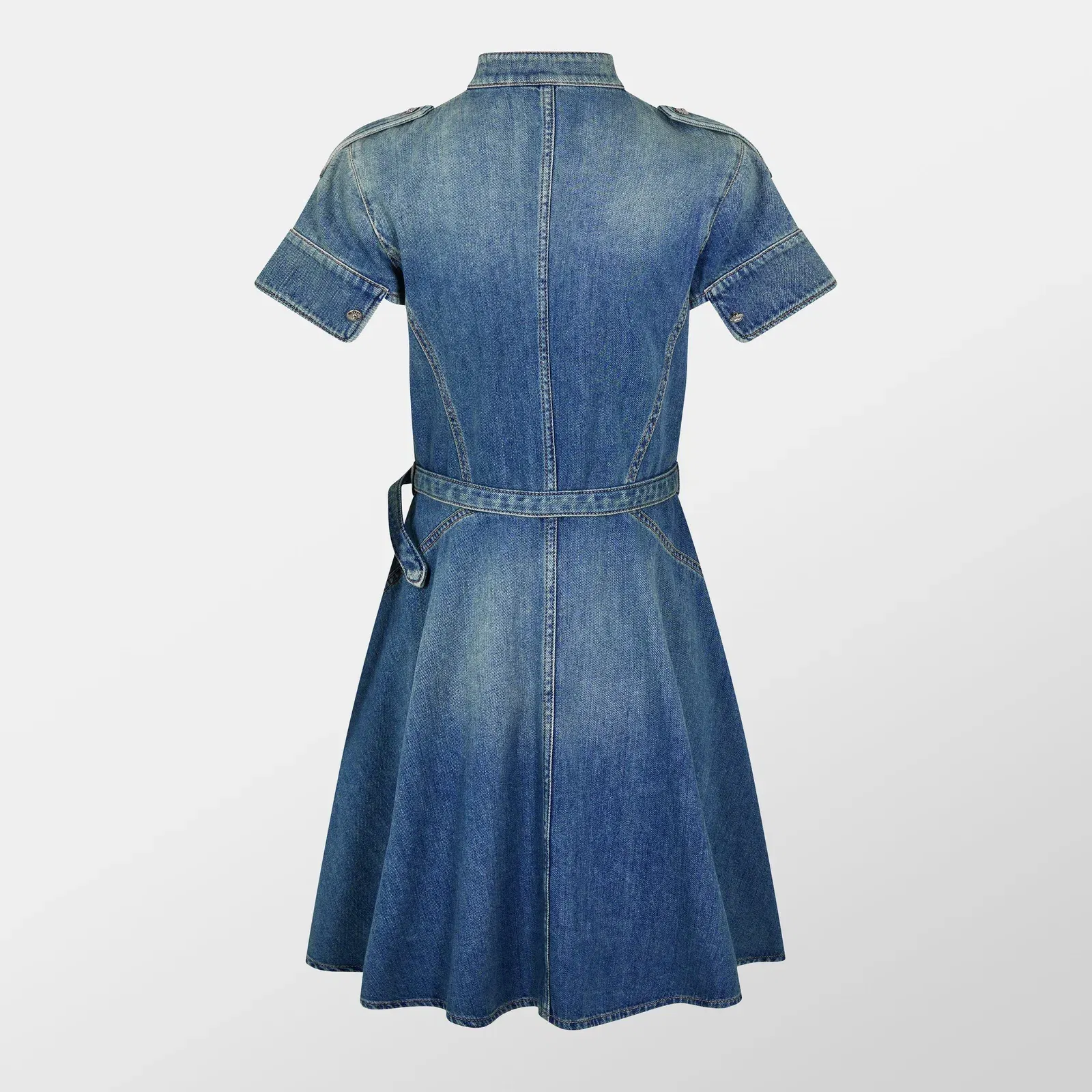 Denim Shirt Dress