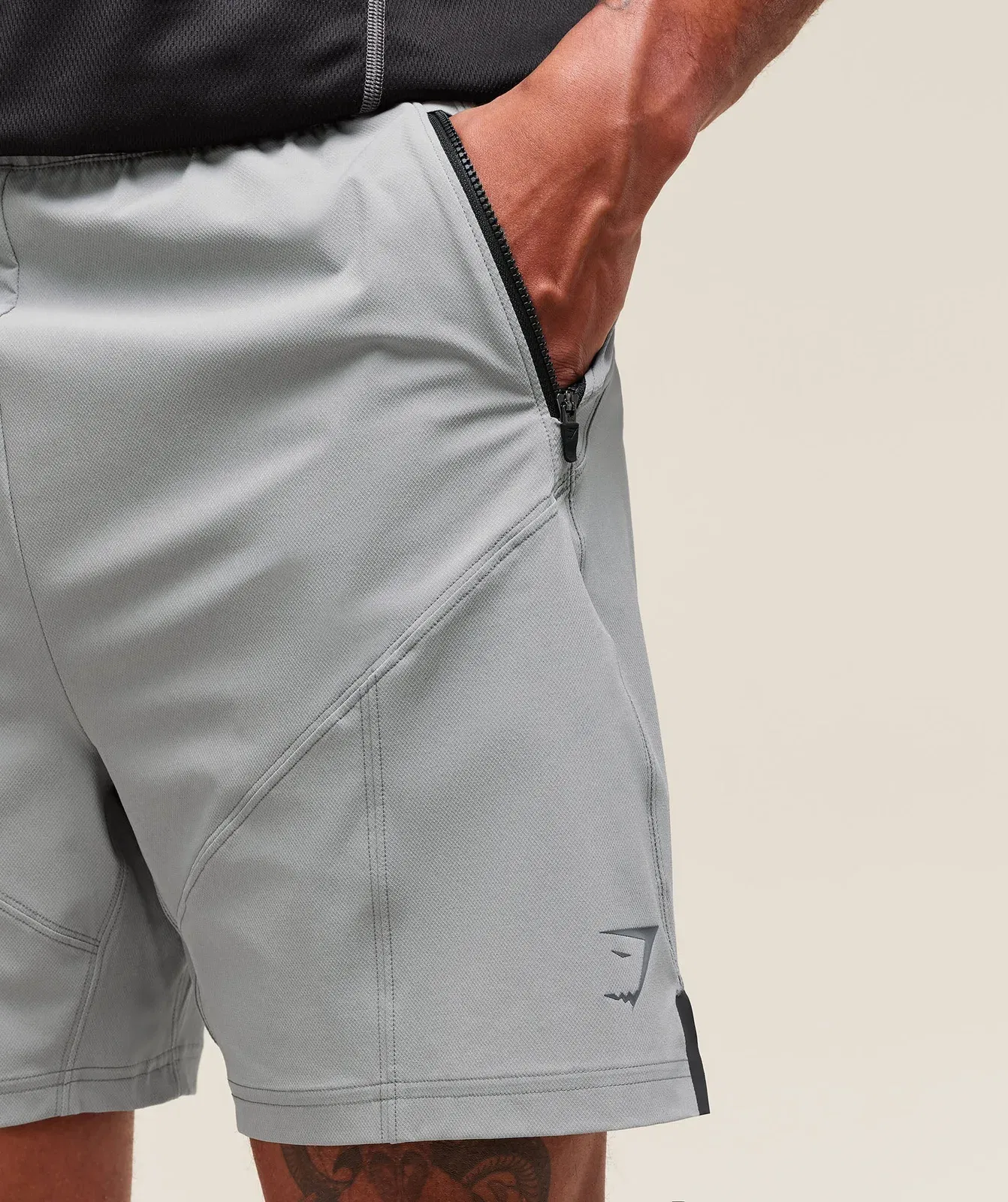 Gymshark Tactical 6" Short - Smokey Grey