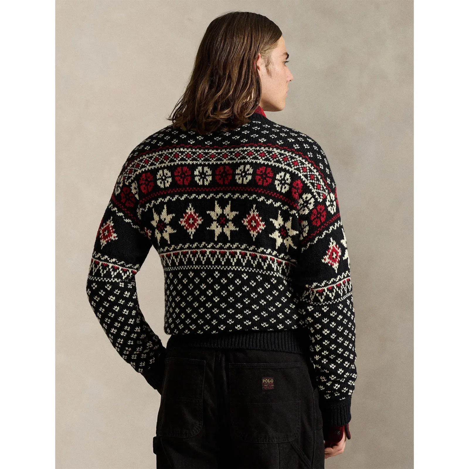 Fairisle Cashmere Crew Neck Jumper