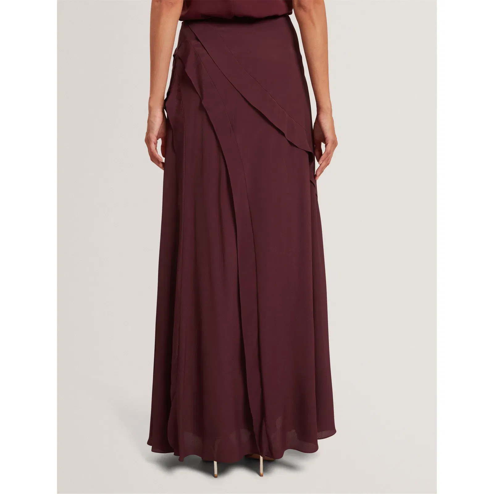 Frill Maxi Skirt