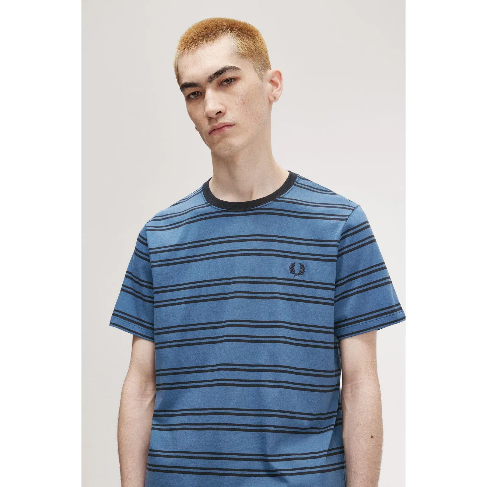 Fine Stripe Regular Fit T-Shirt