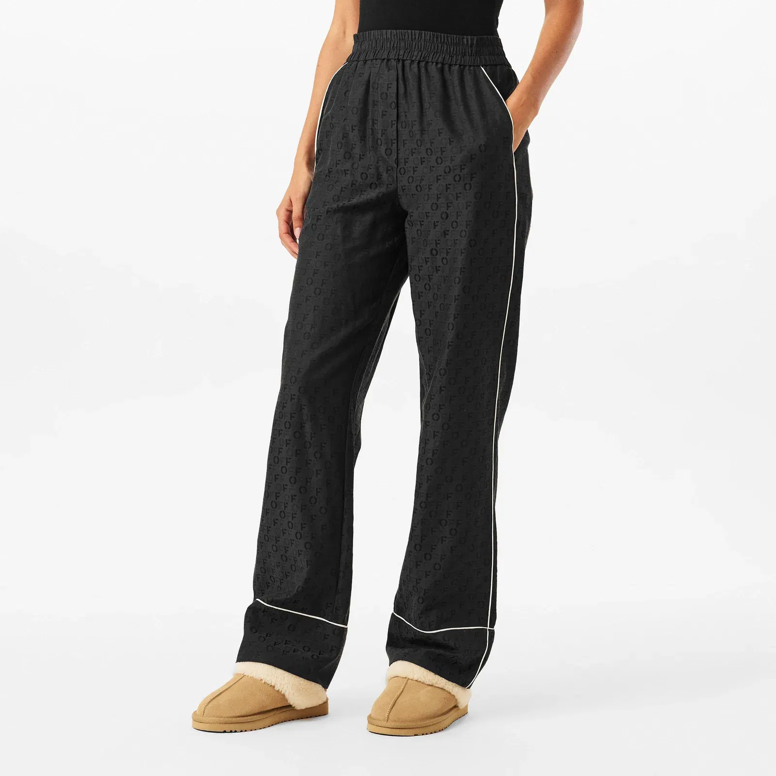 - Fine Knit Knitted Trousers