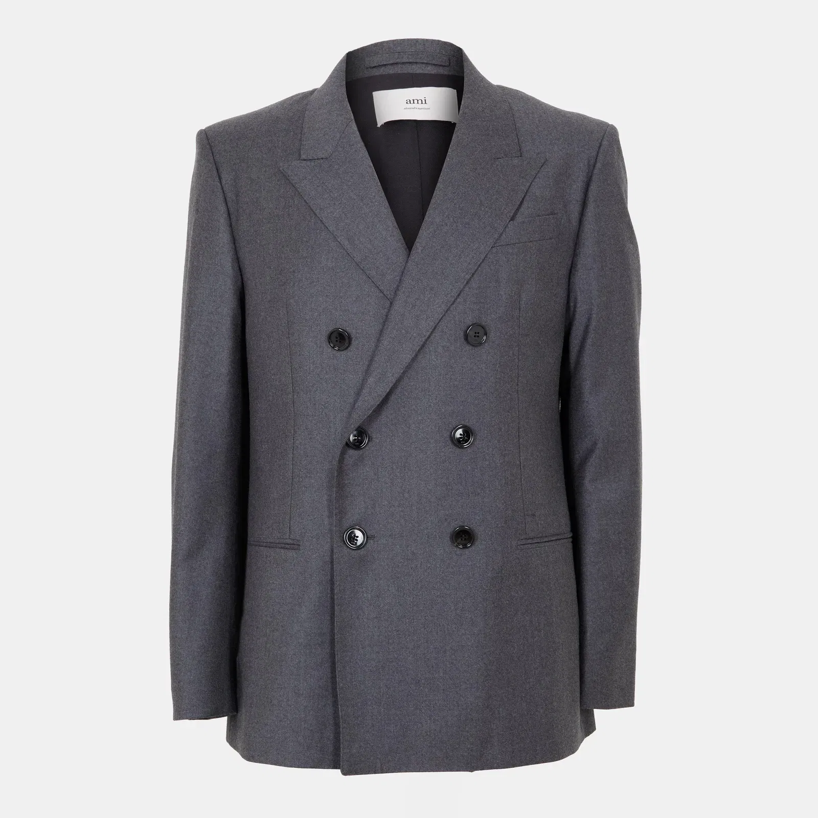Button Tailored Fit Blazer