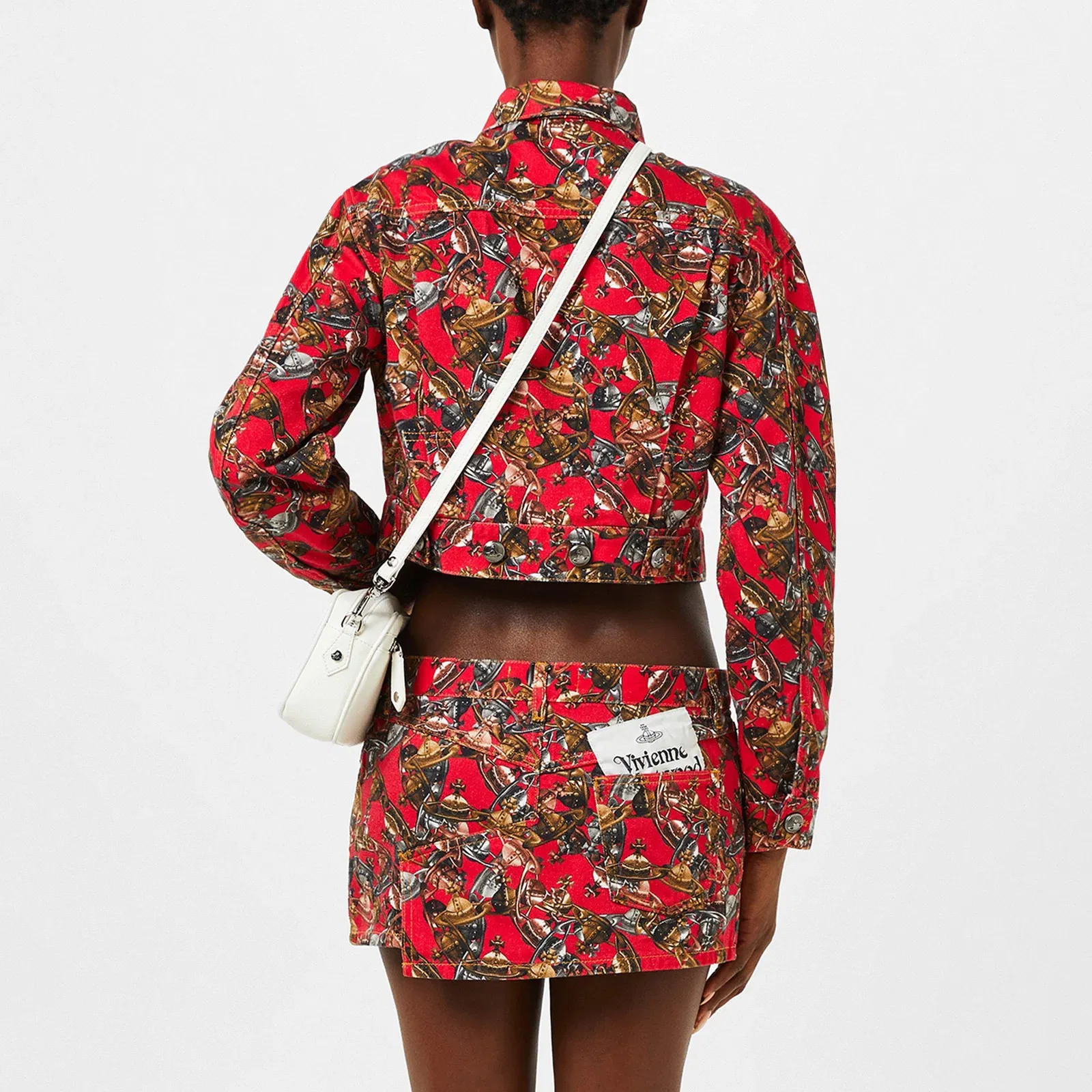 Cropped Marlene Cotton Long Sleeve Denim Jacket
