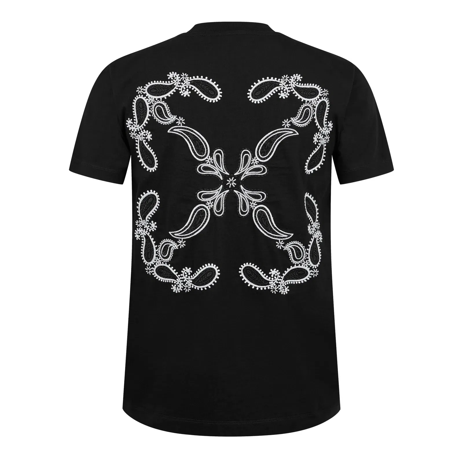Bandanna Skate Cotton Crew Neck T-Shirt