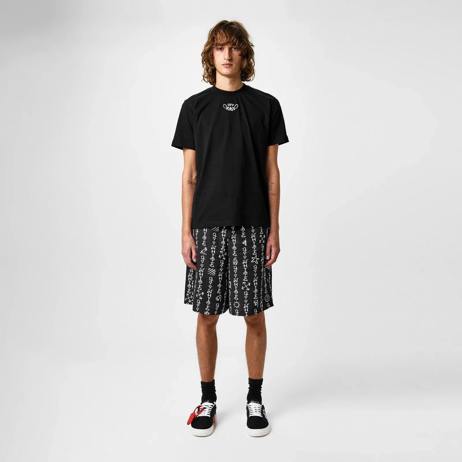 Bandanna Skate Cotton Crew Neck T-Shirt