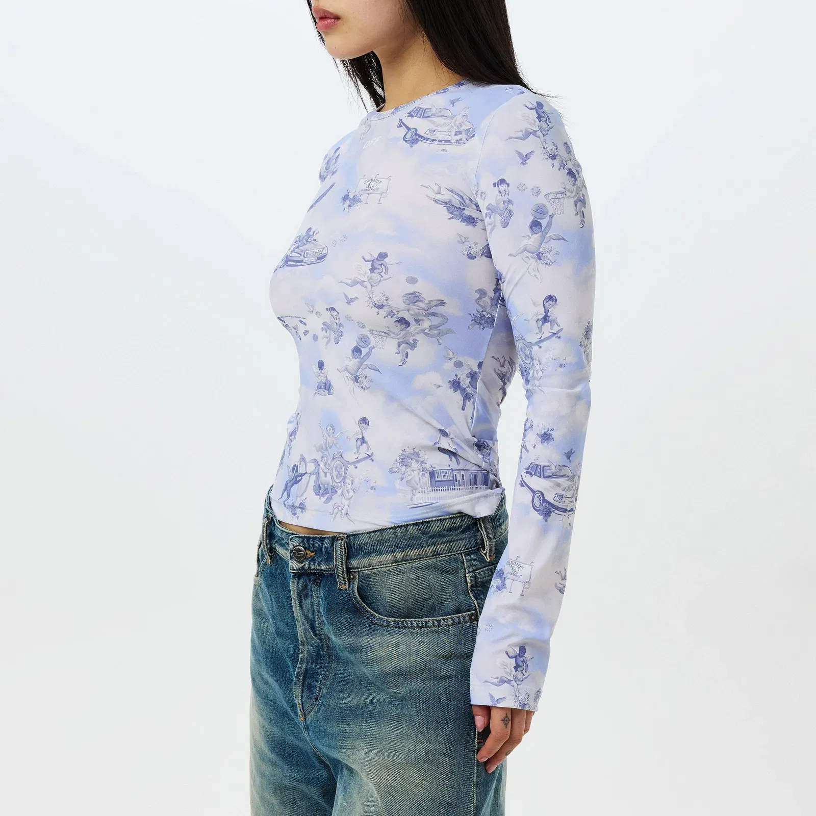 Fresco Slim Fit Crew Neck Sweatshirt
