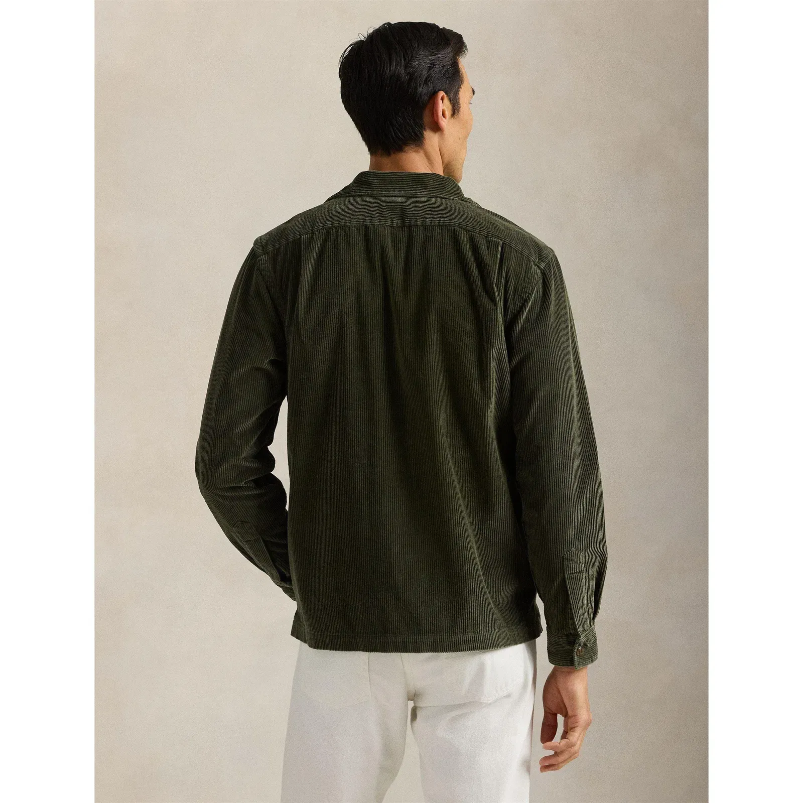 Wide-Wale Cord Overshirt