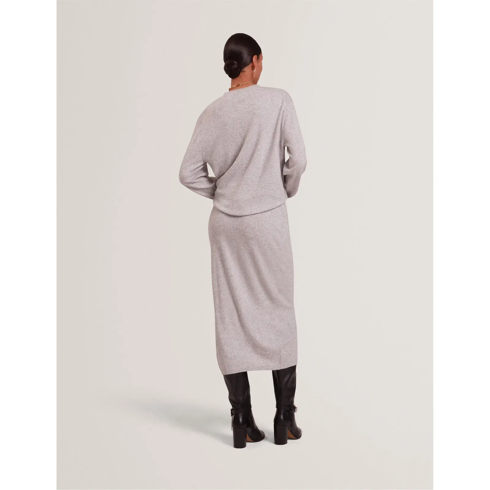 Midi Knitted Jumper Dress