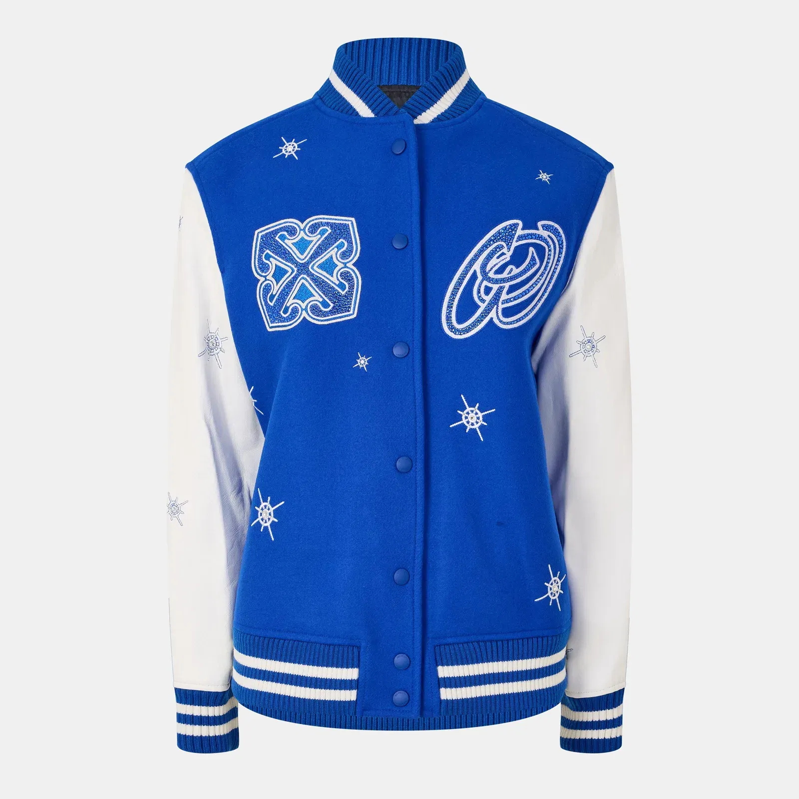 - Structured Varsity Jacket