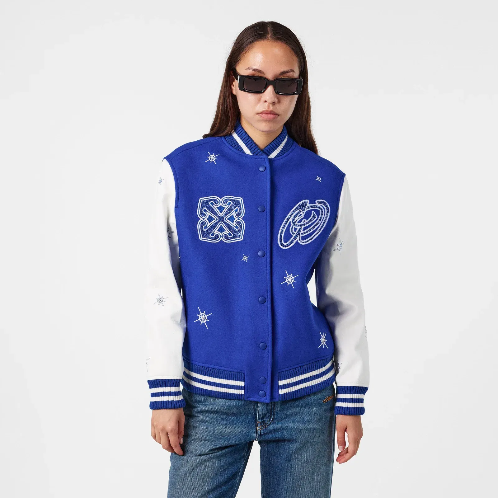 - Structured Varsity Jacket