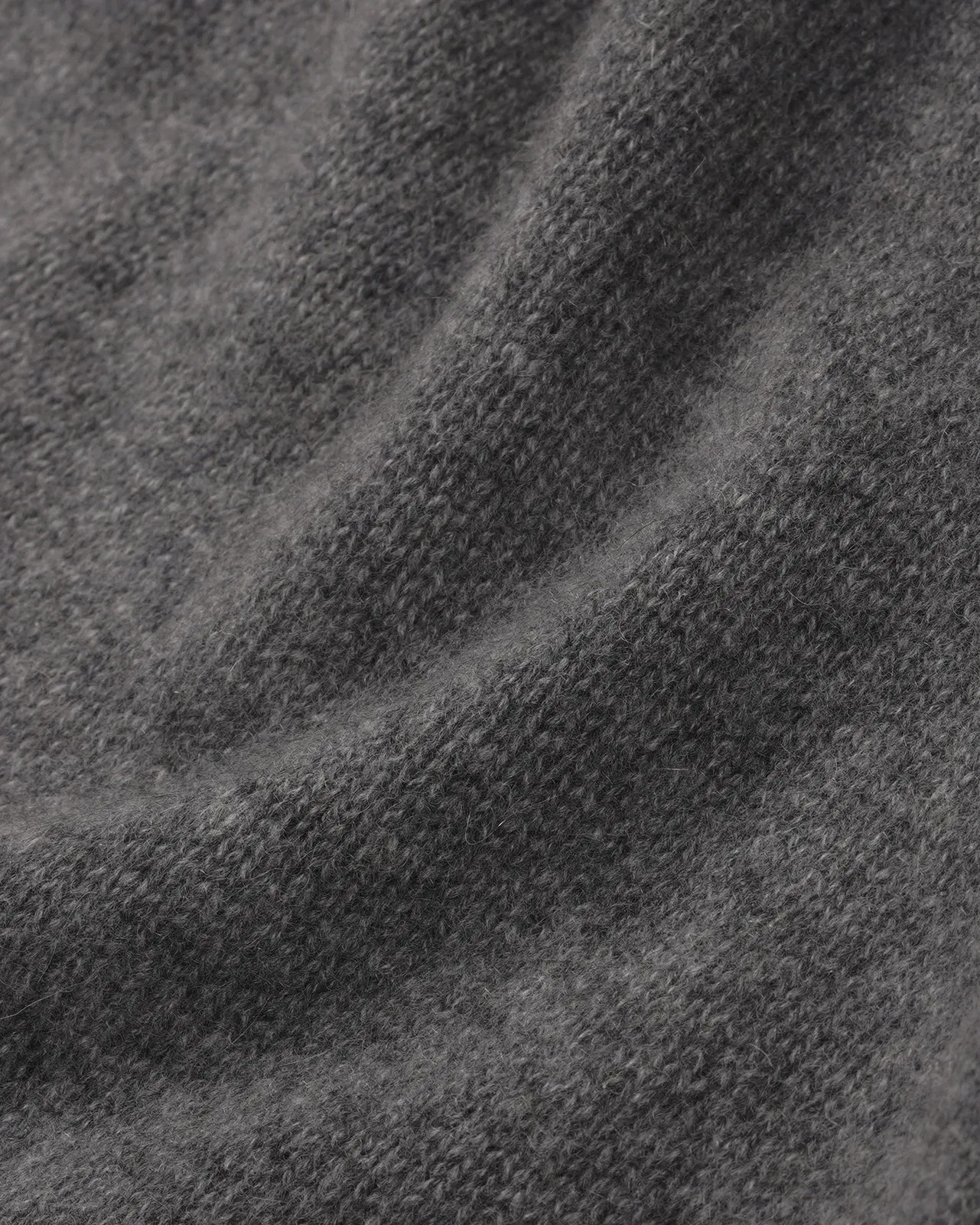 SRC Cashmere Hoodie - Cool Gray/White