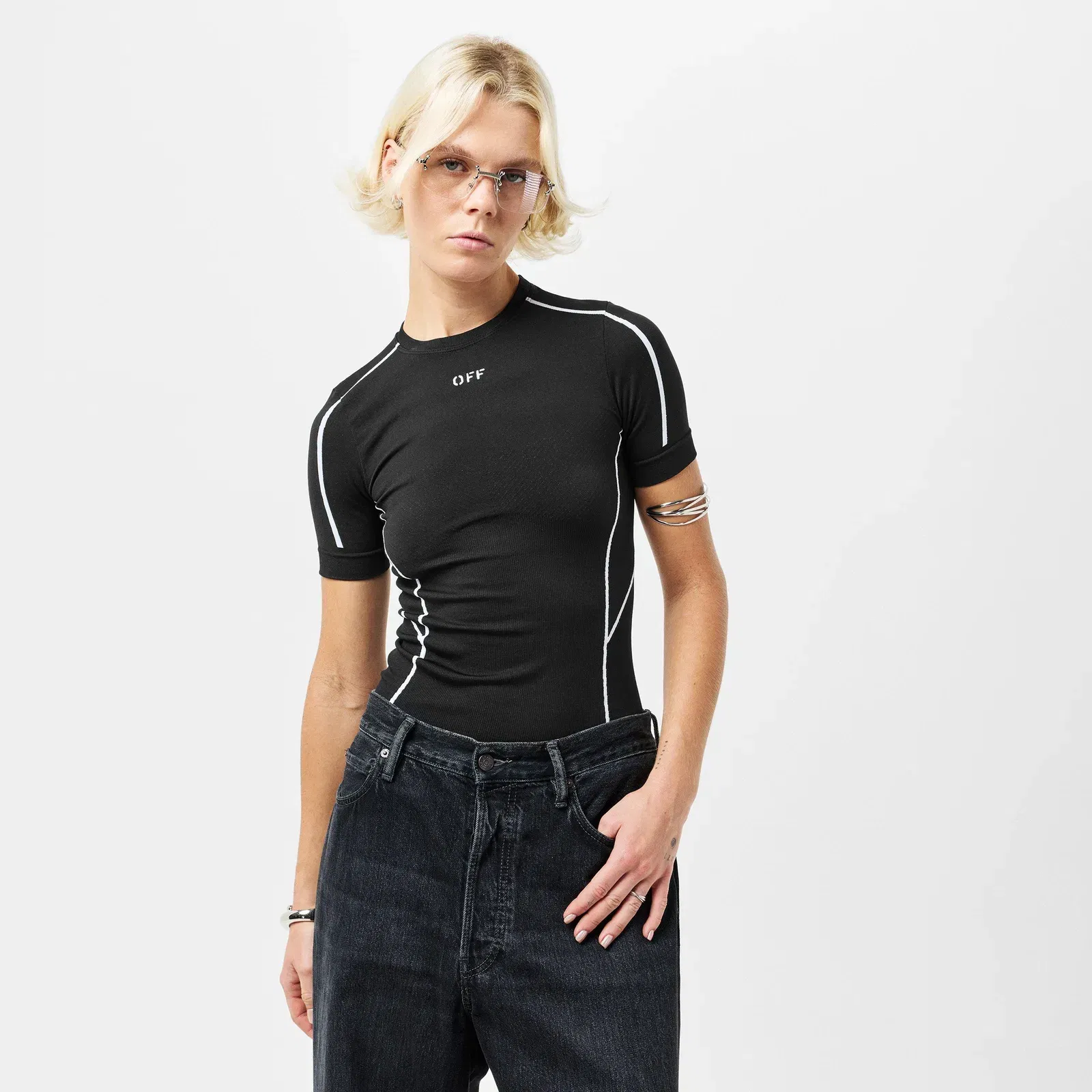 Seamless Cropped Baby T-Shirt