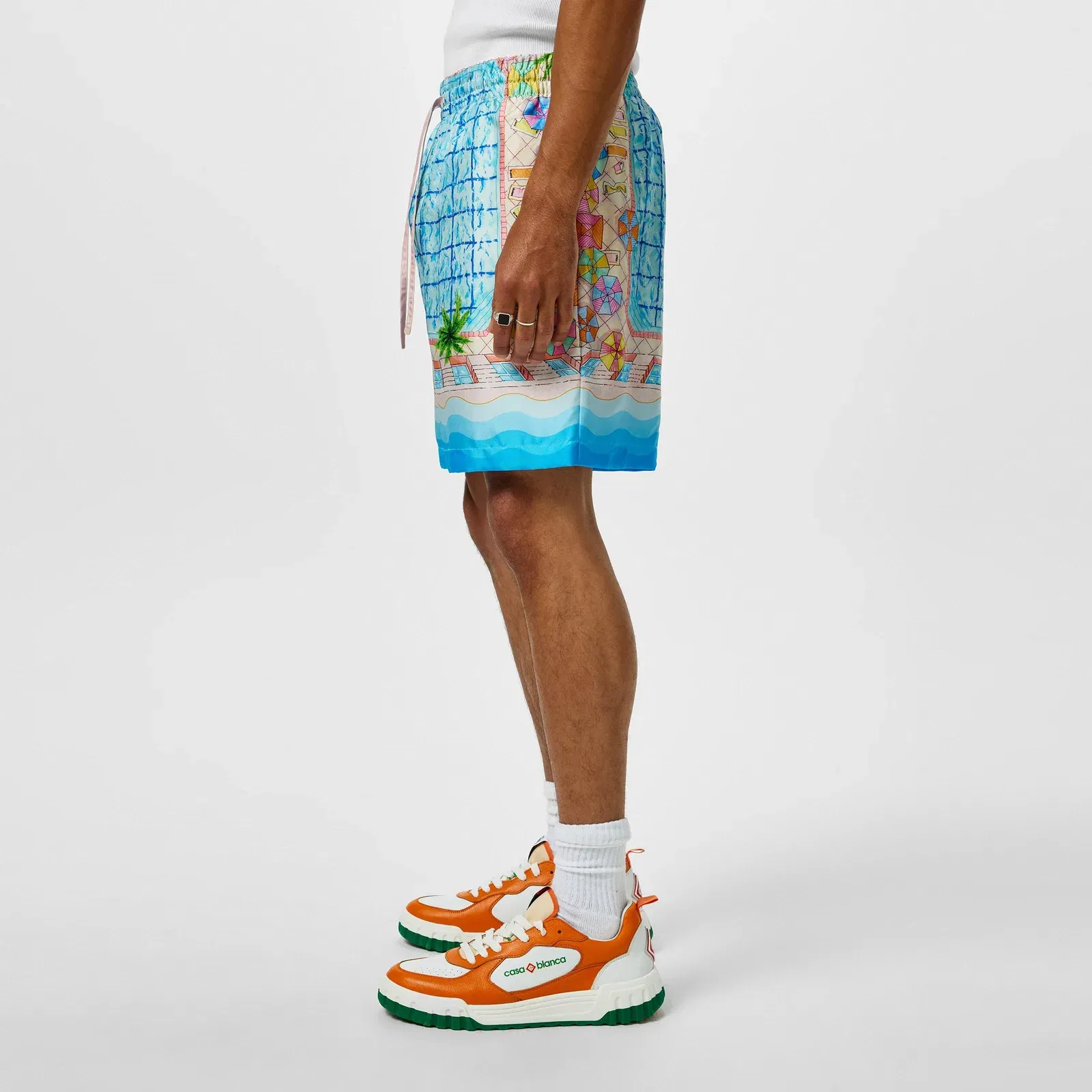 Silk Pool Shorts