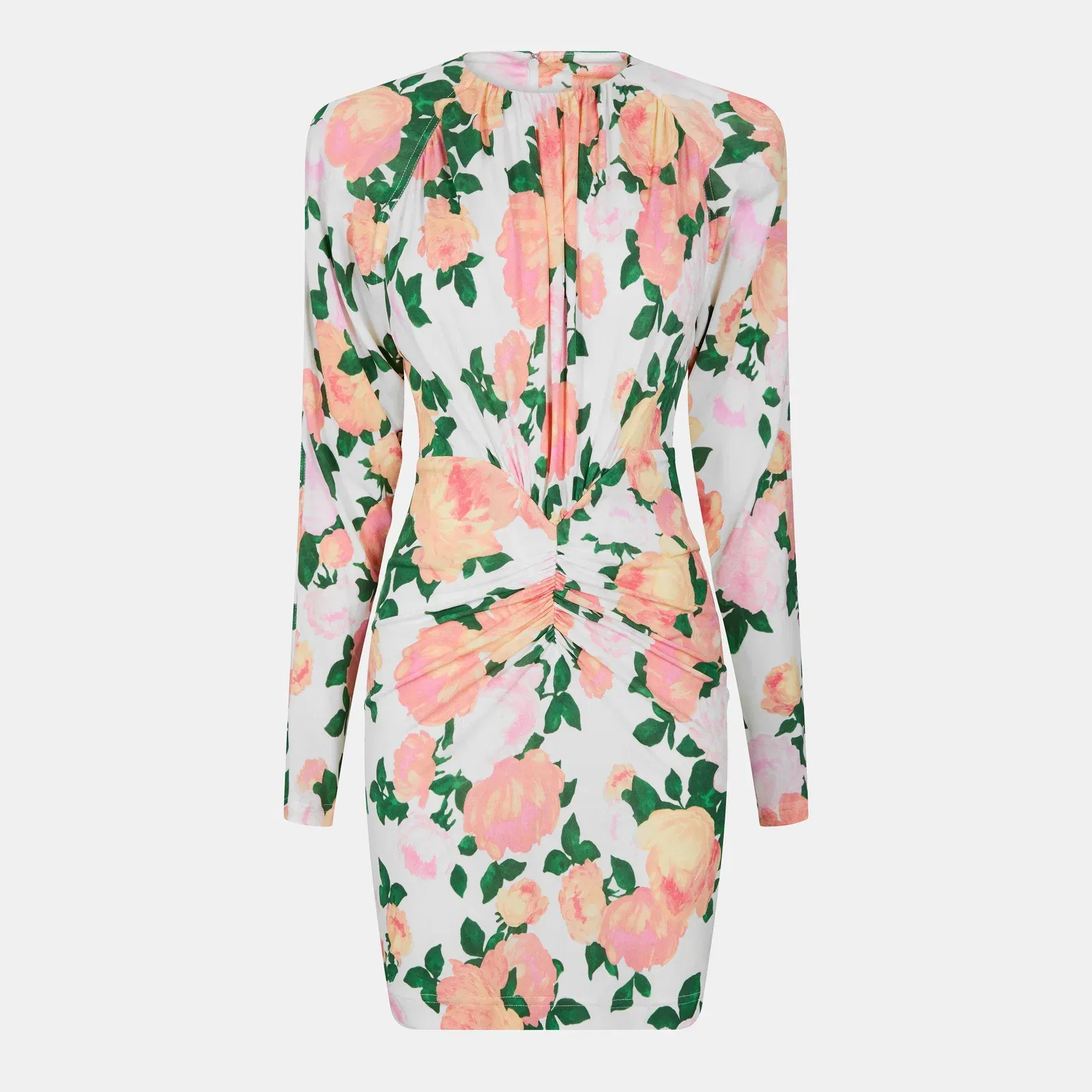 Crepe Mini Dress