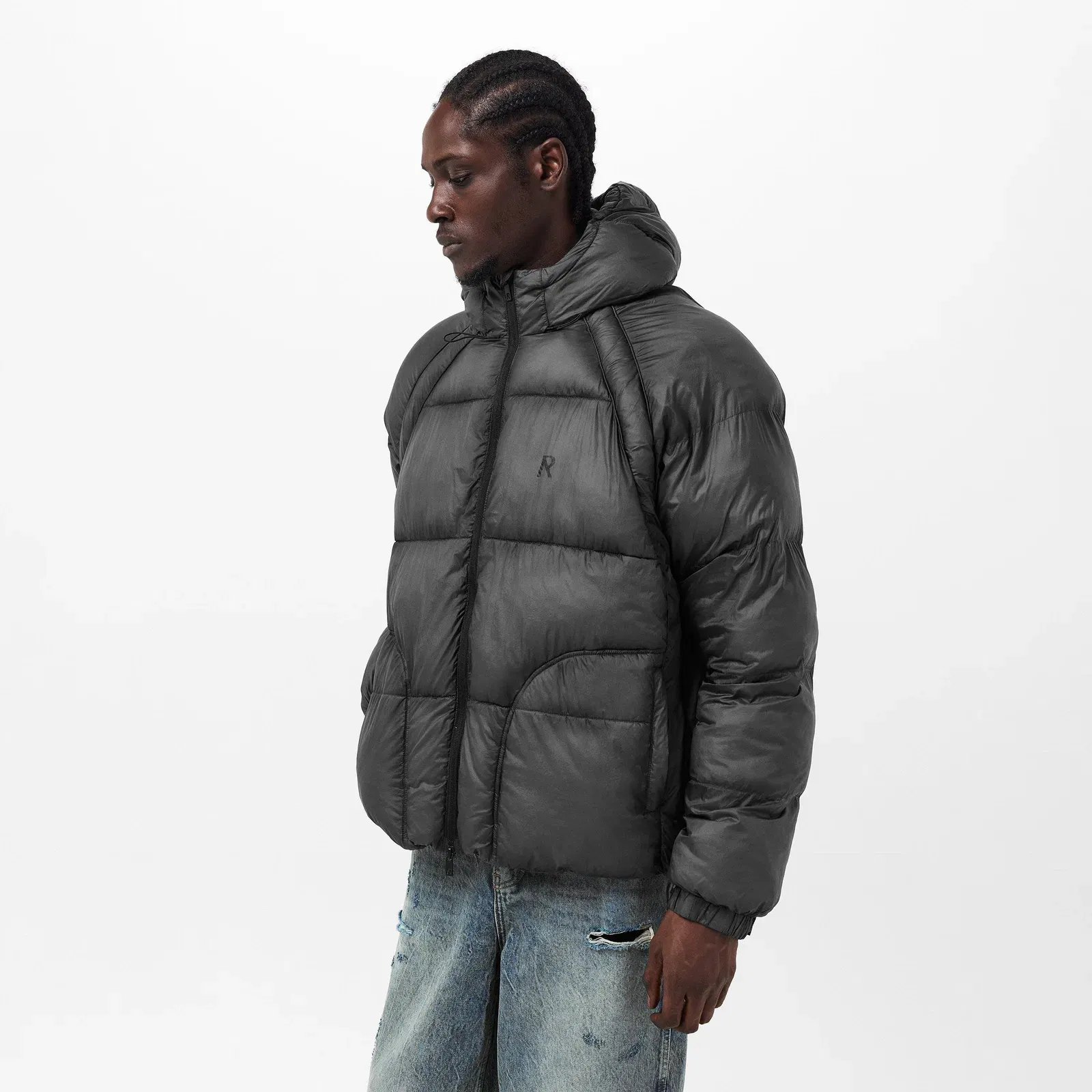 Translucent Medium Puffer Jacket