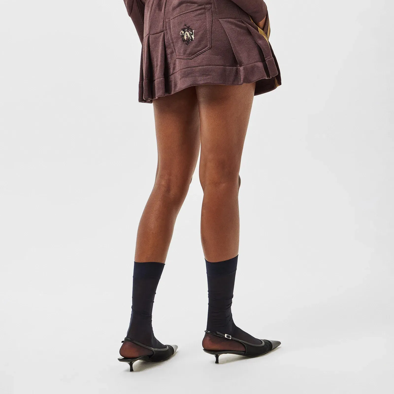 Viv Stripe Mini Skirt