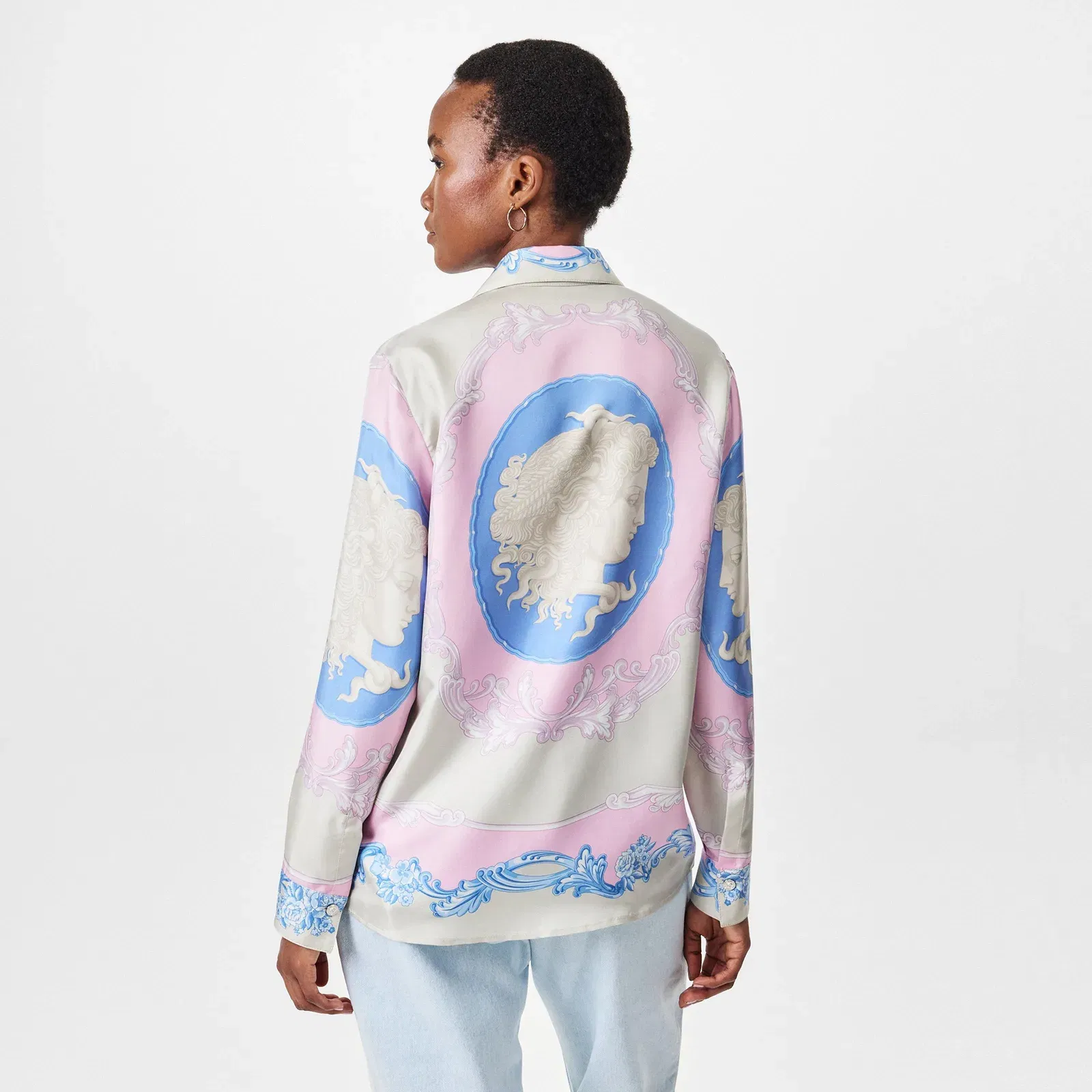 Cameo Silk Shirt