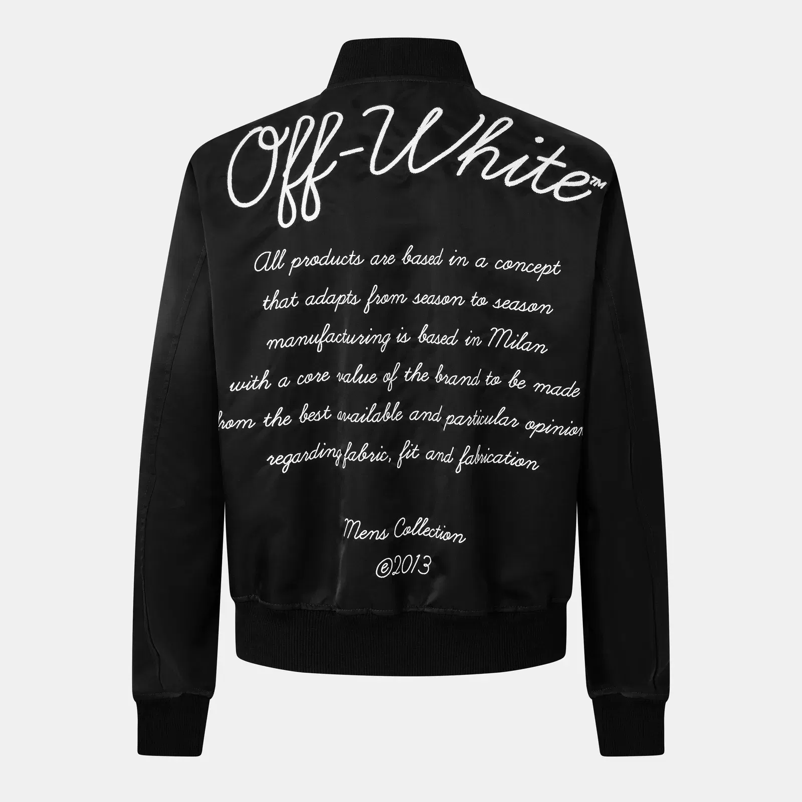 Monogram Long Sleeve Bomber Jacket