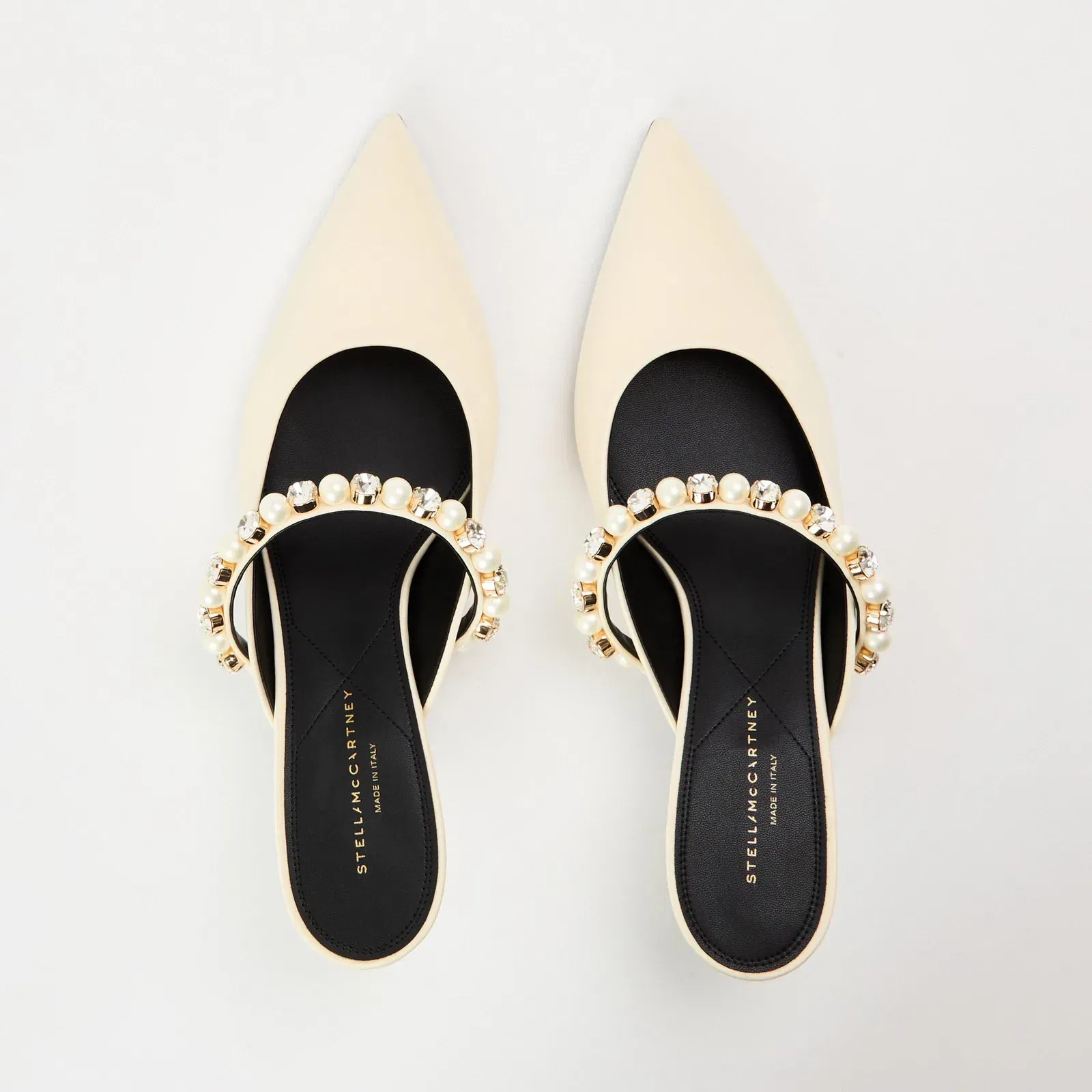Elsa Stn Heeled Mule