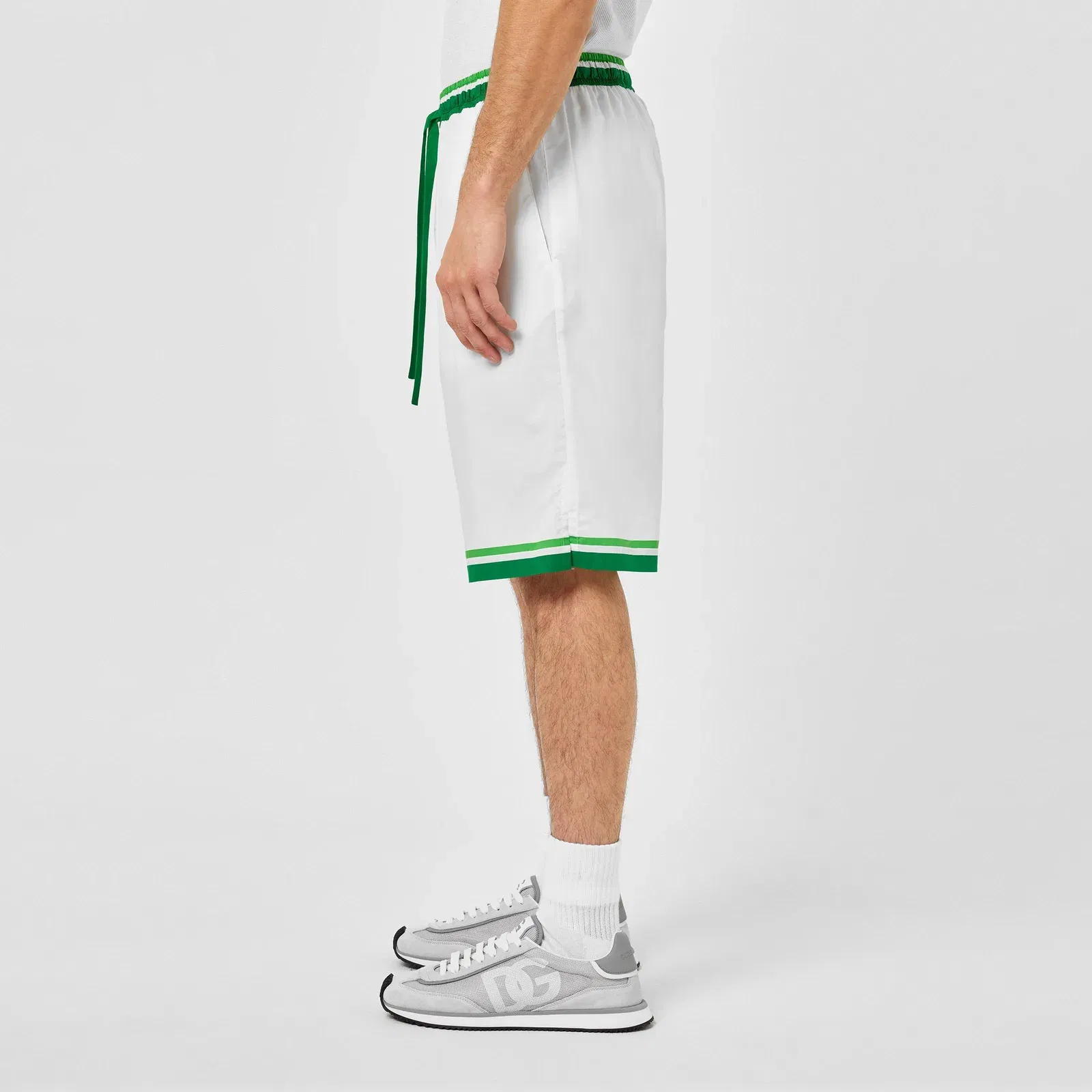 Maiolica Woven Lightweight Tracksuit Shorts