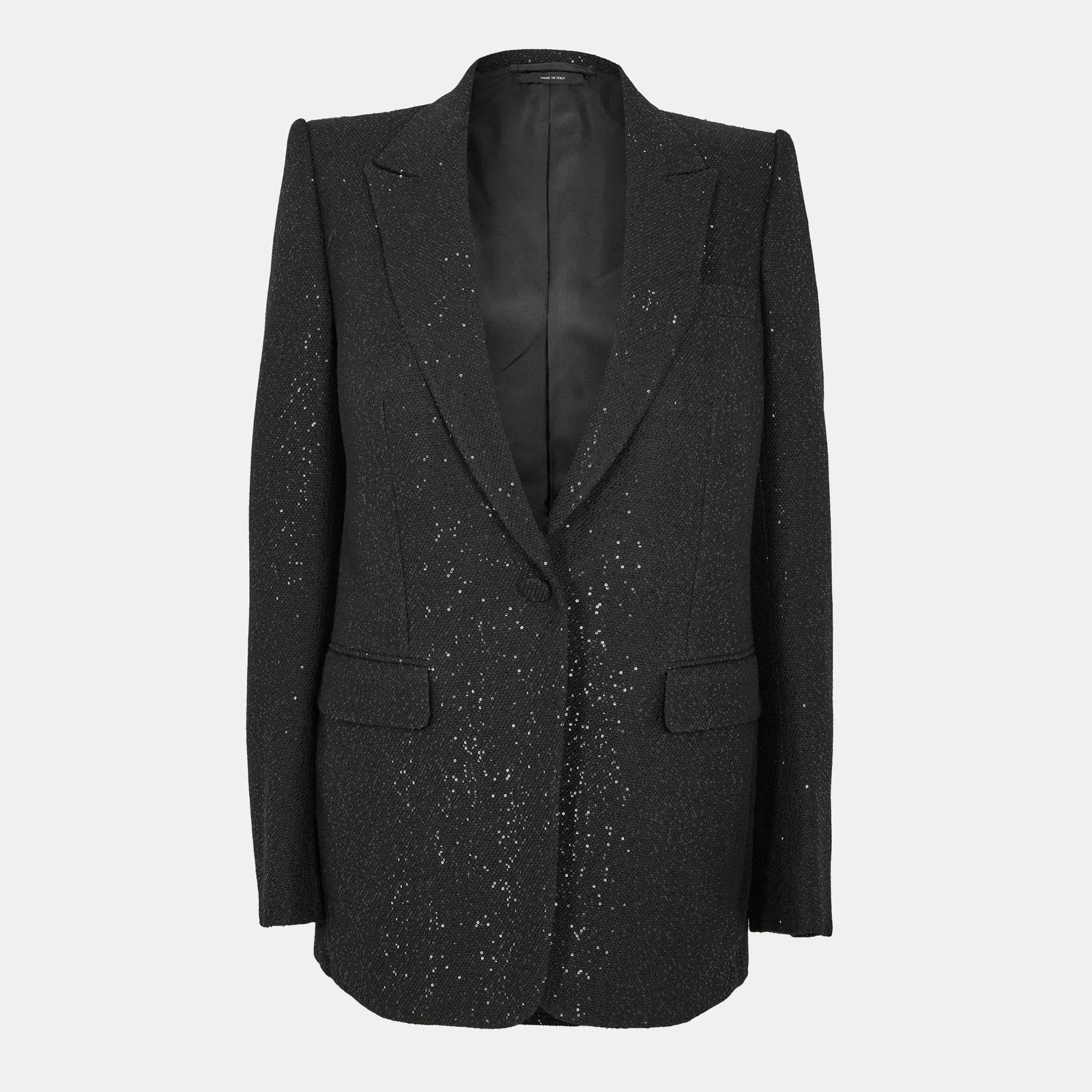 Sequin Long Sleeve Blazer