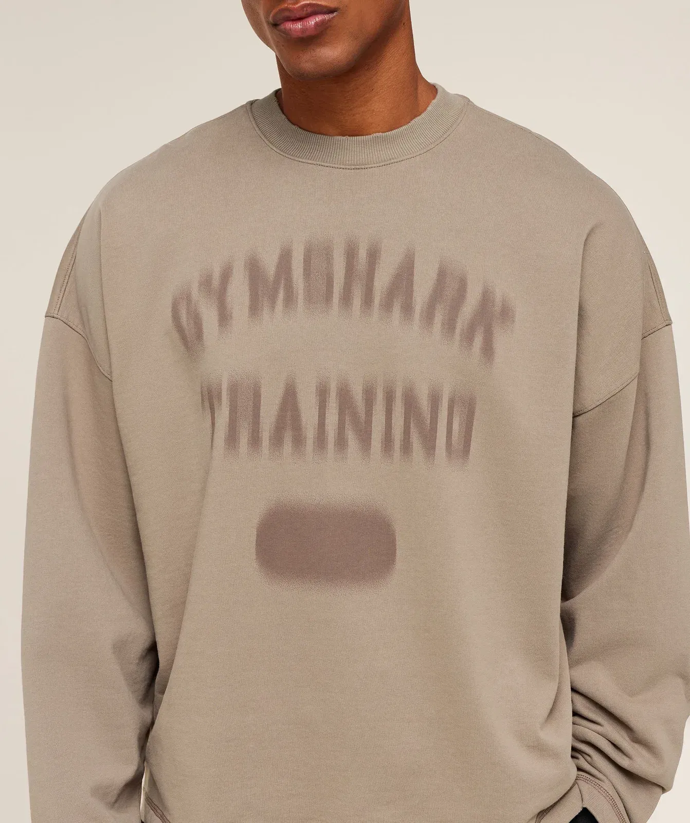 Gymshark Re-Rack Crew Neck Pullover - Lifestyle Brown