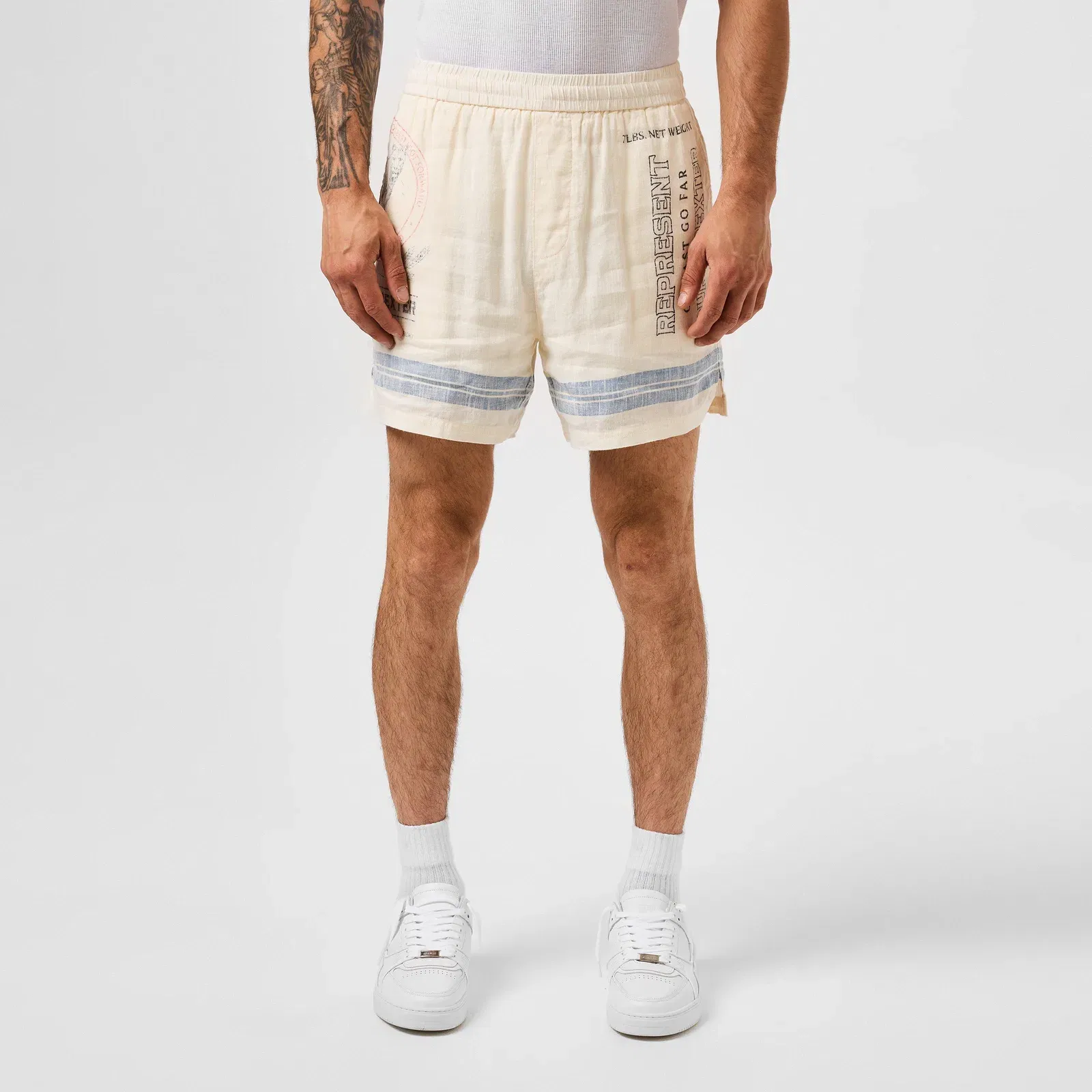 Rep D+D Lion Short, Distinctive Graphic Print