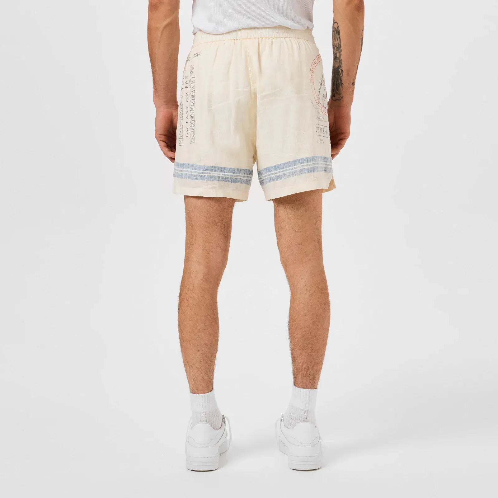 Rep D+D Lion Short, Distinctive Graphic Print