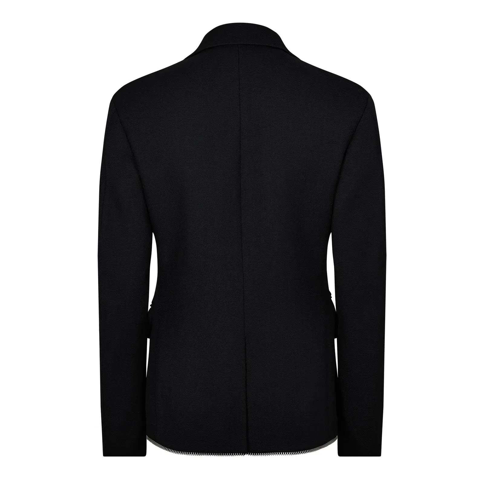 Japwool Double Breasted Wool Long Sleeve Blazer