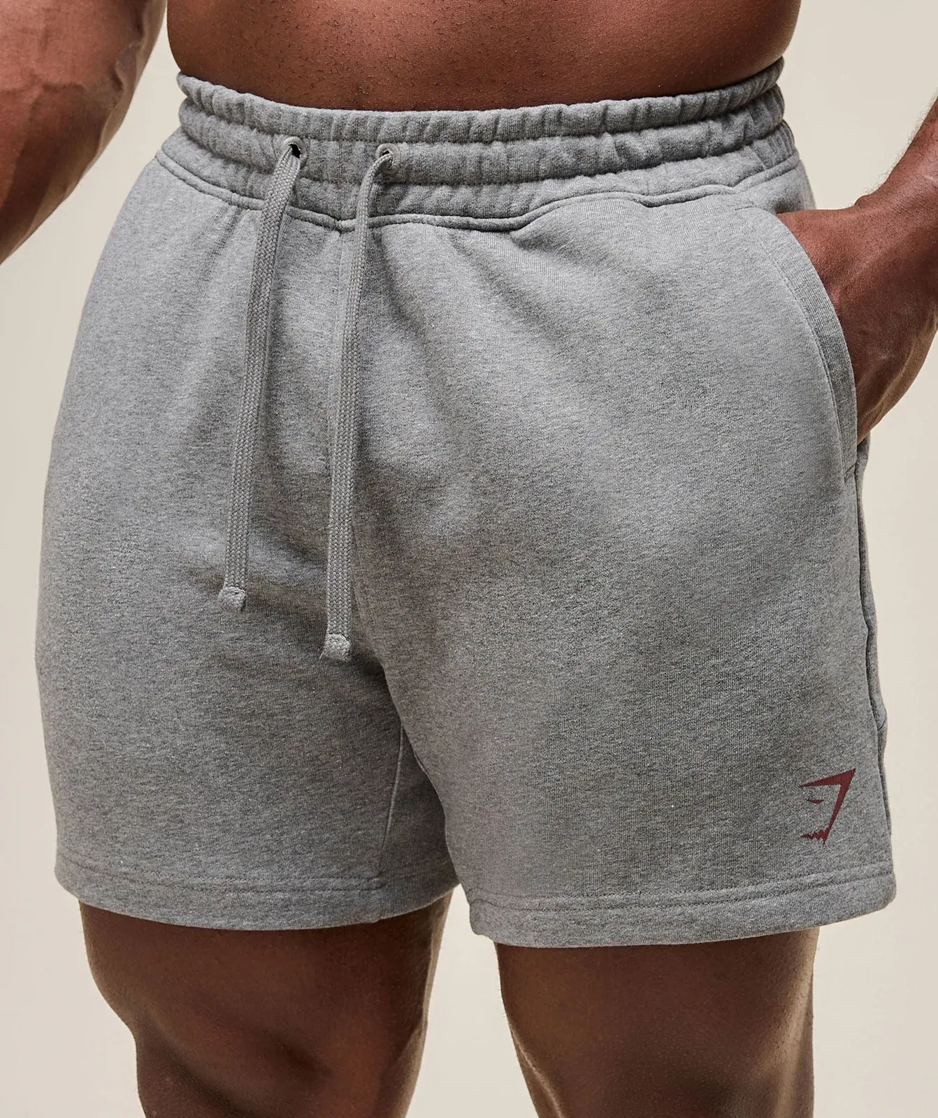 Gymshark Power 5" Shorts - Charcoal Core Marl