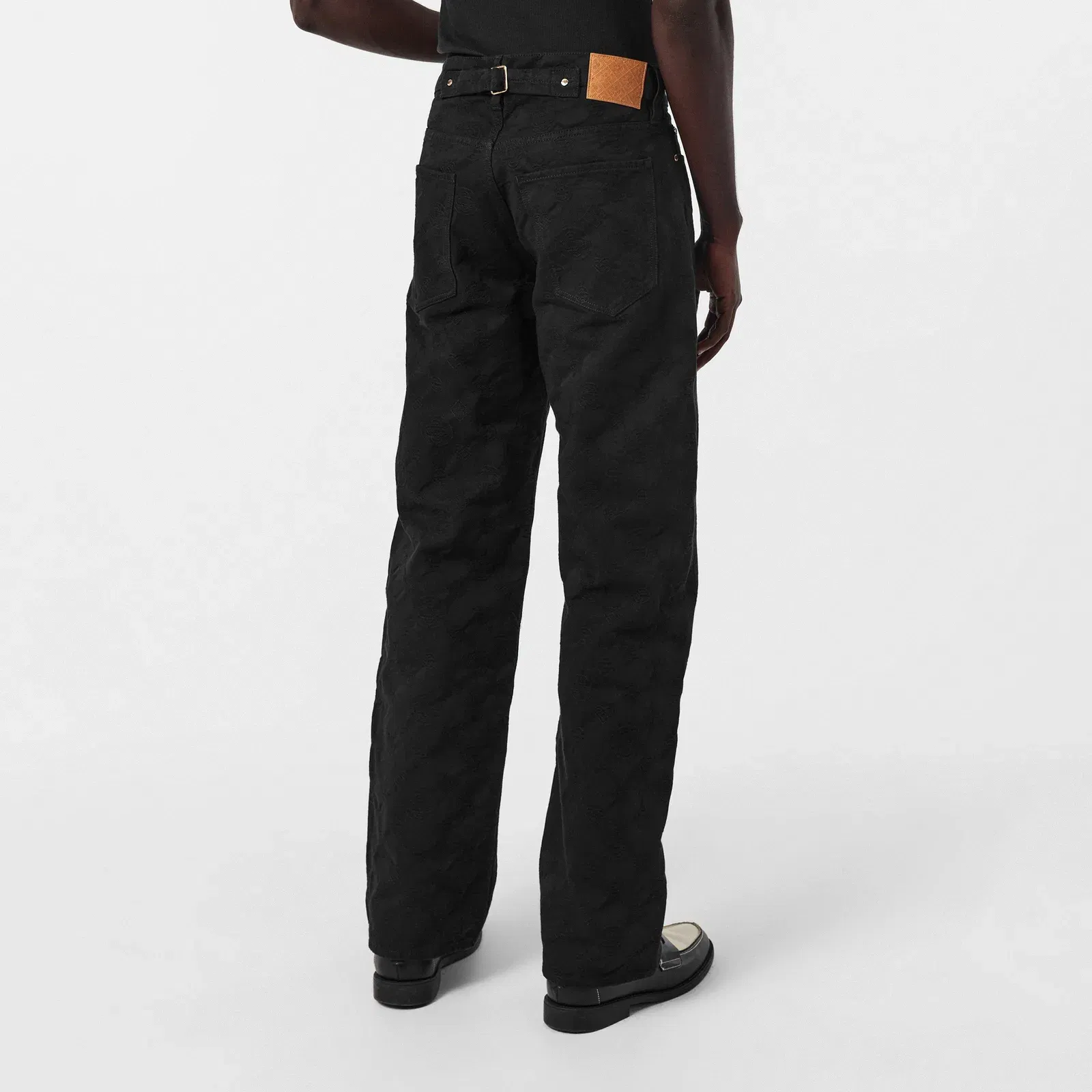 Mono Durable Denim Structured Fit Straight Leg Jeans