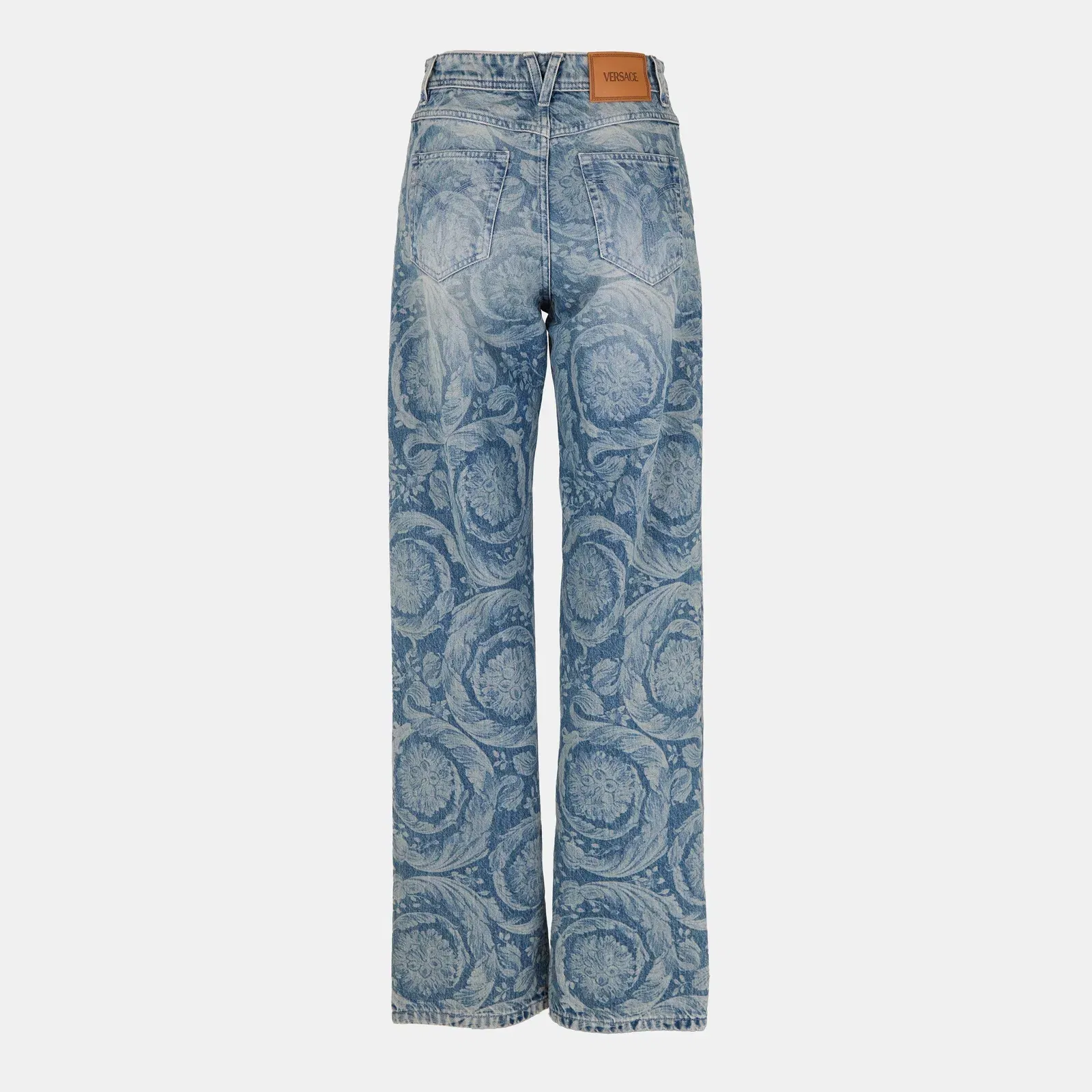 High Rise Wide Leg Jeans