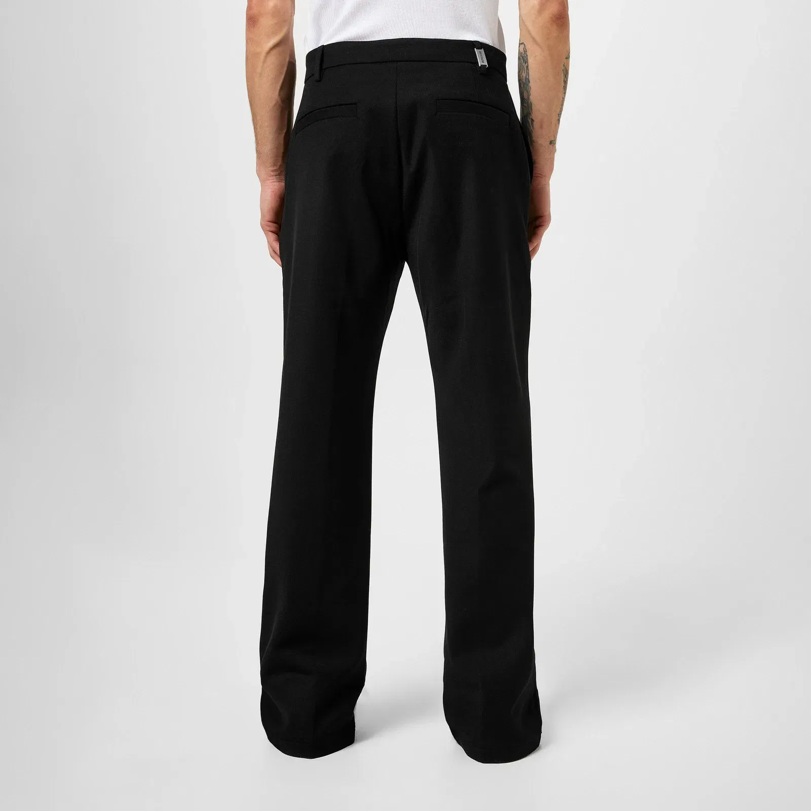 Step Stepped Cuff Tailored Trousers