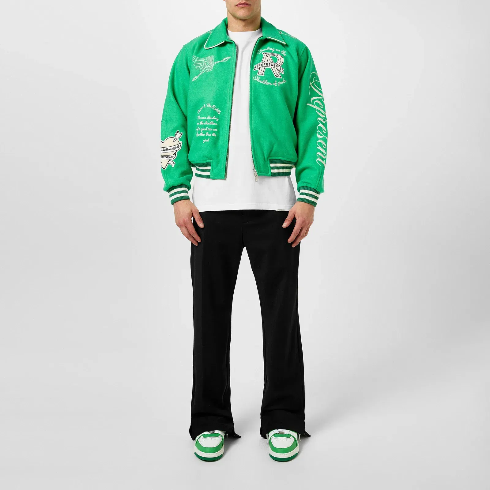 Step Stepped Cuff Tailored Trousers