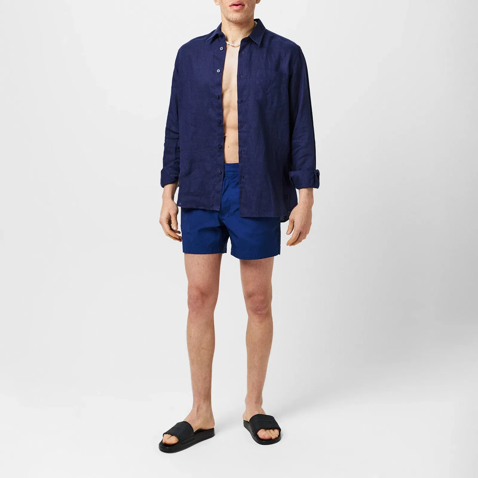 Poplin Swim Shorts