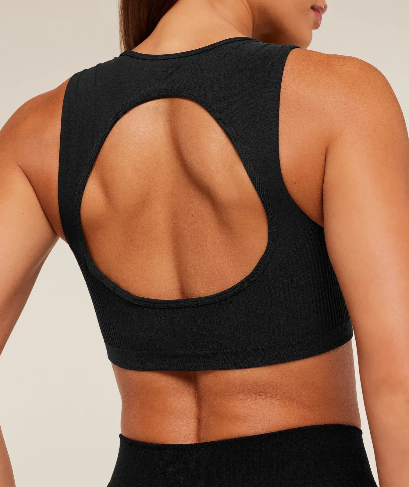 Gymshark Luxe Light Support Sports Bra - GS Black