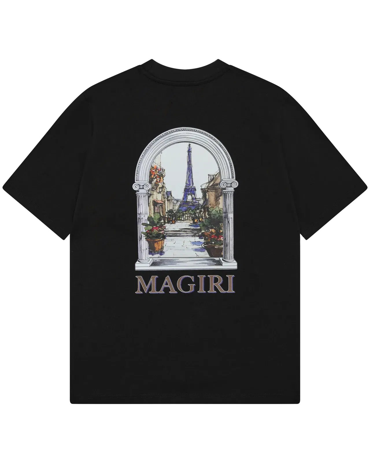 Magiri Archway Printed T-Shirt in Black