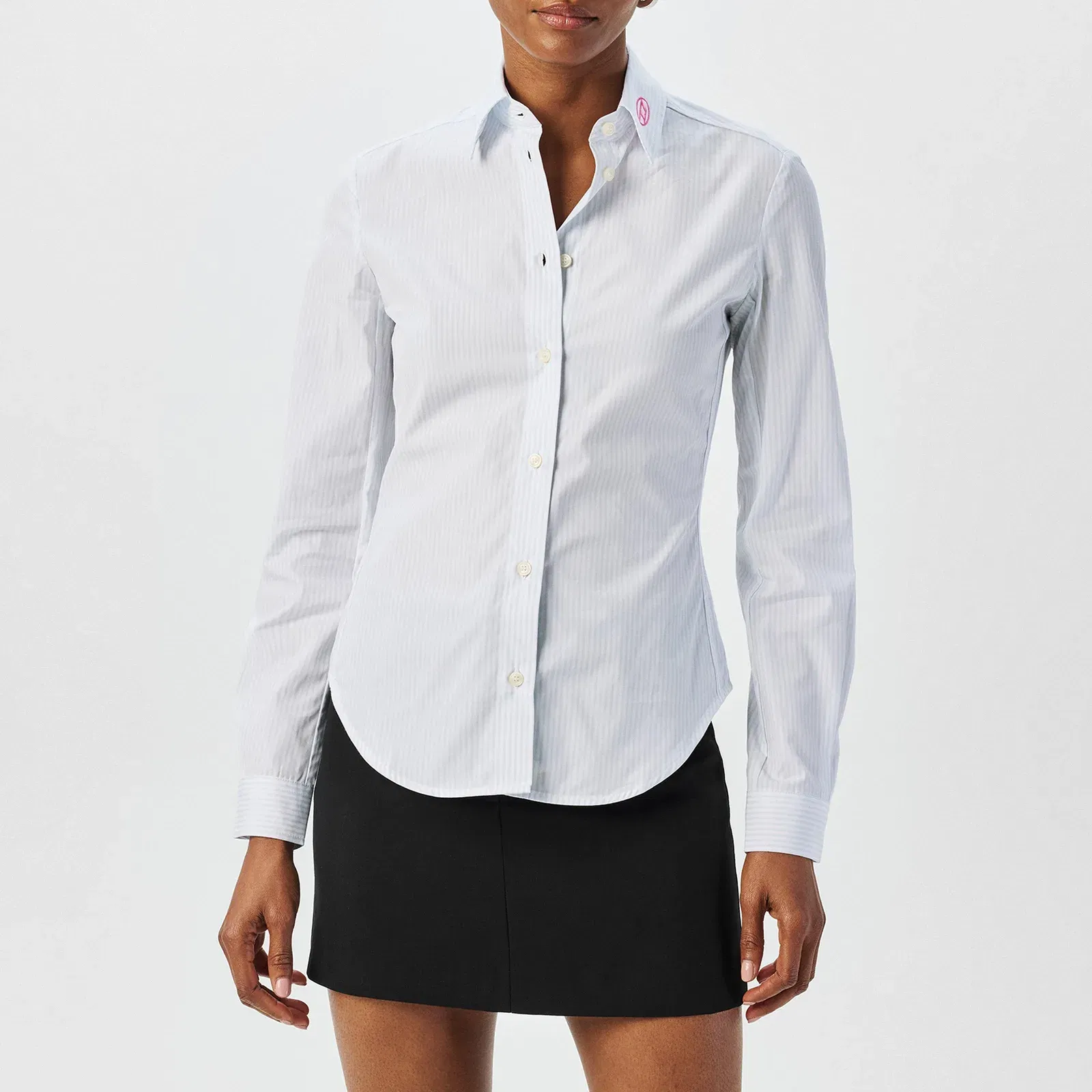 Long-Sleeve Plain Shirt