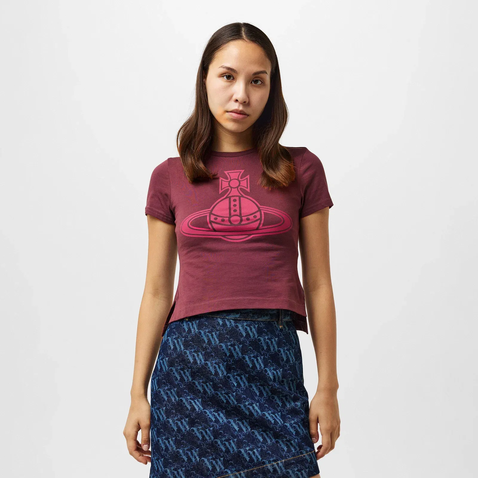 Viv Paris Fitted Cropped Baby T-Shirt
