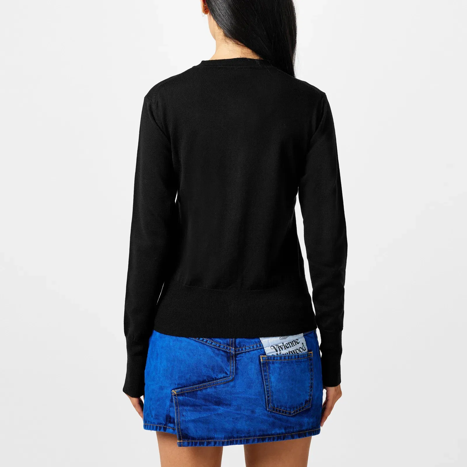 Plain Wool Knit Cardigan
