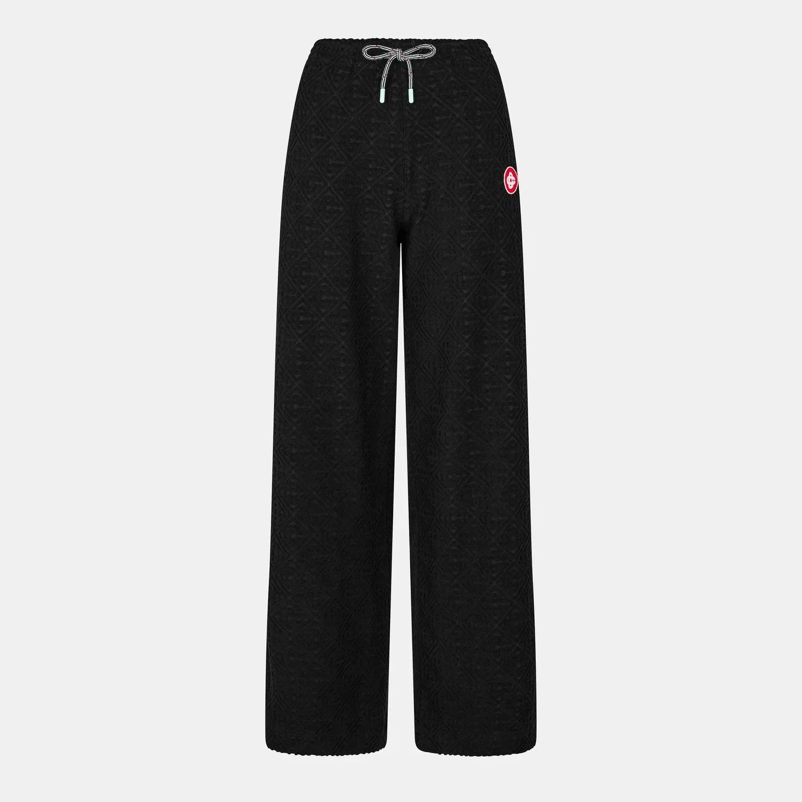 Towelling Wide Leg Trouser