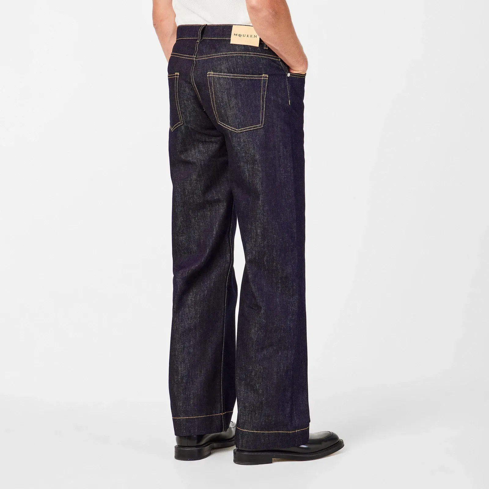 Wide Leg Denim Jeans