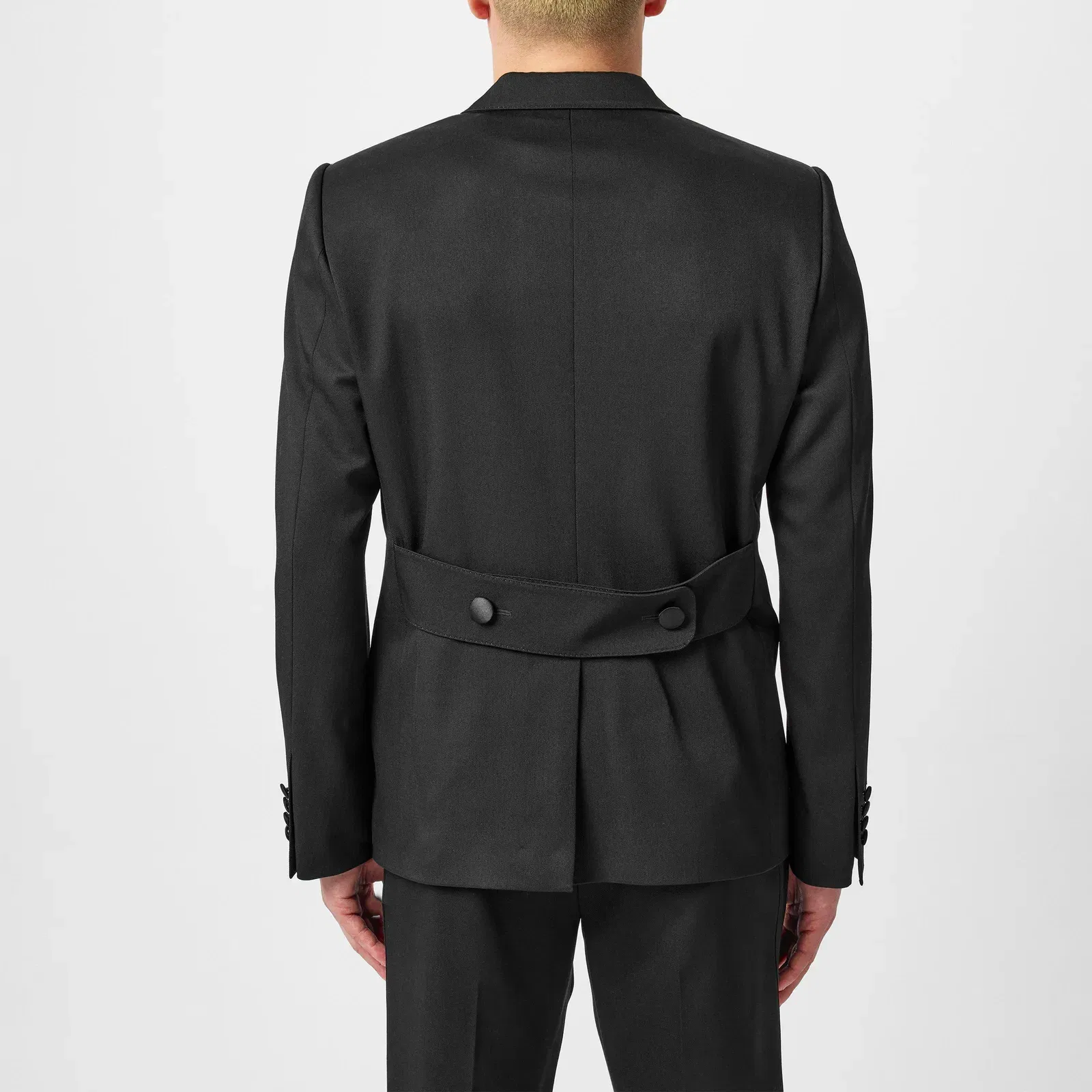 Double Breasted Wool Long Sleeve Formal Jacket