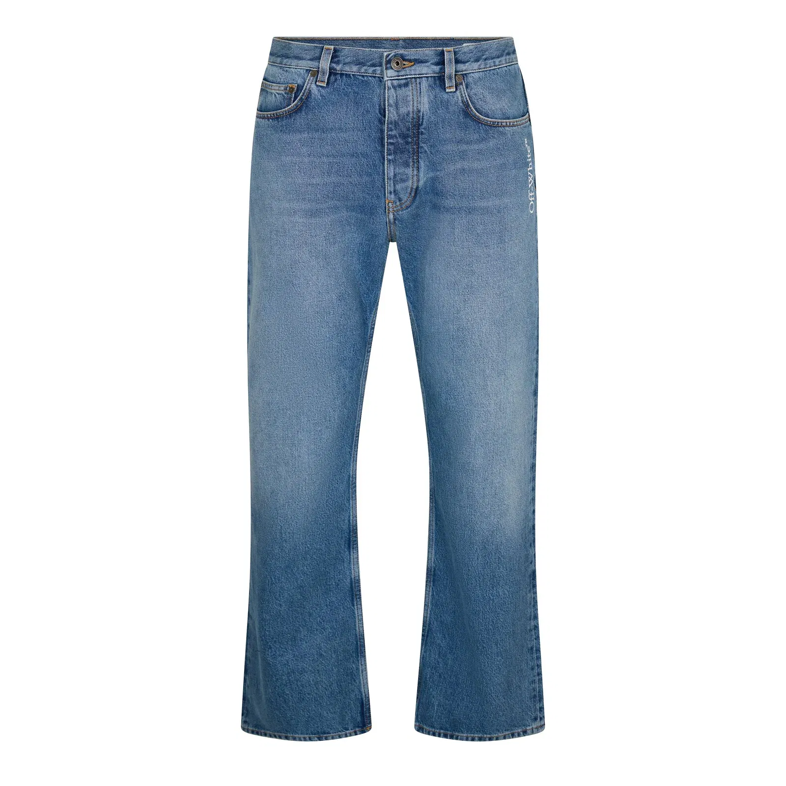 Half Arrow Straight Leg Jeans