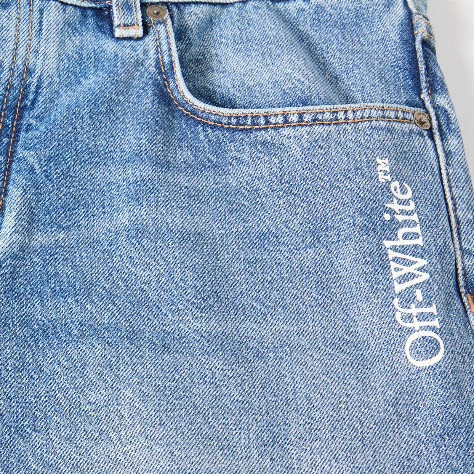 Half Arrow Straight Leg Jeans